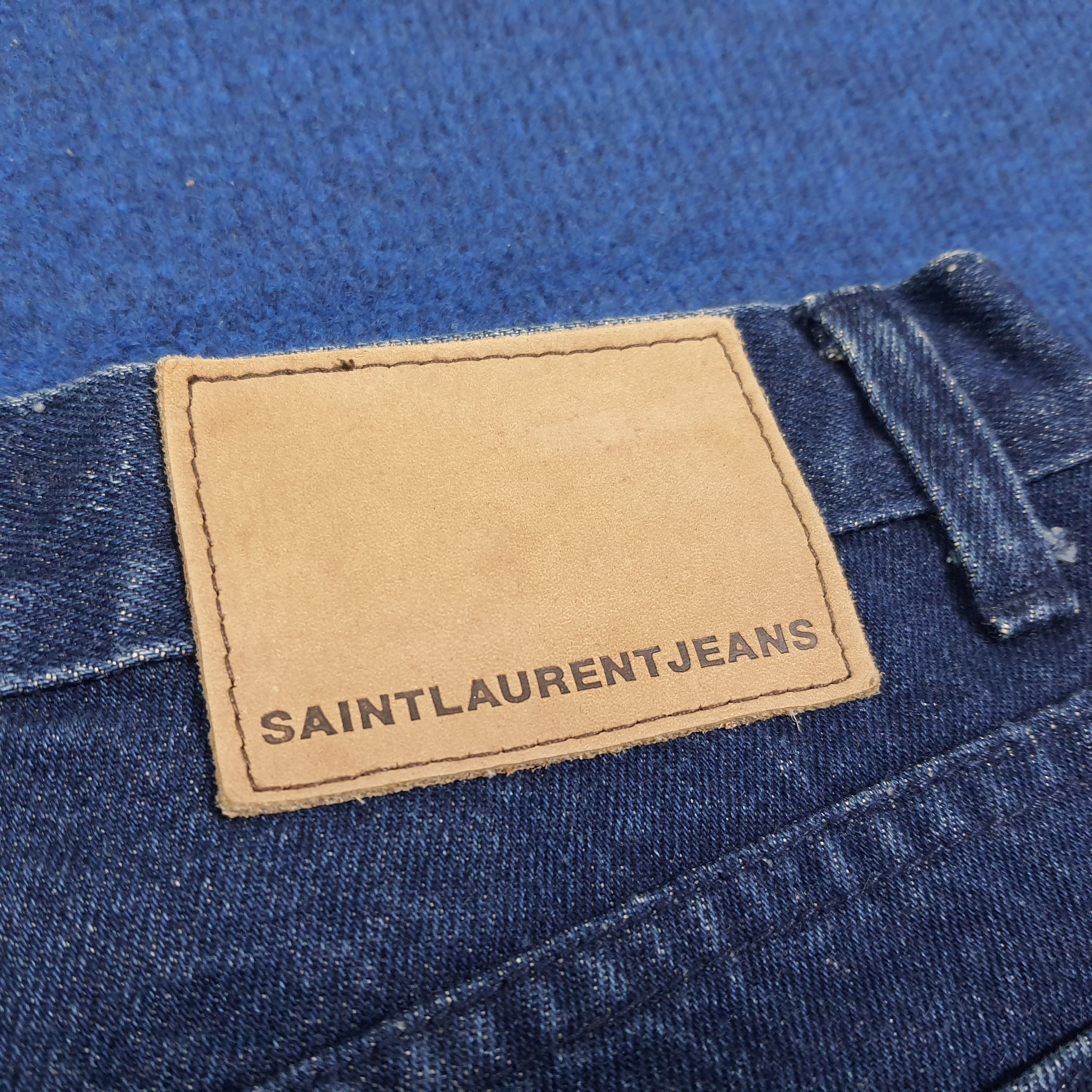 Yves Saint Laurent Vintage Saint Laurent Jeans YSL Rare Designer Jeans C280N33 Size US 32 / EU 48 - 5 Thumbnail