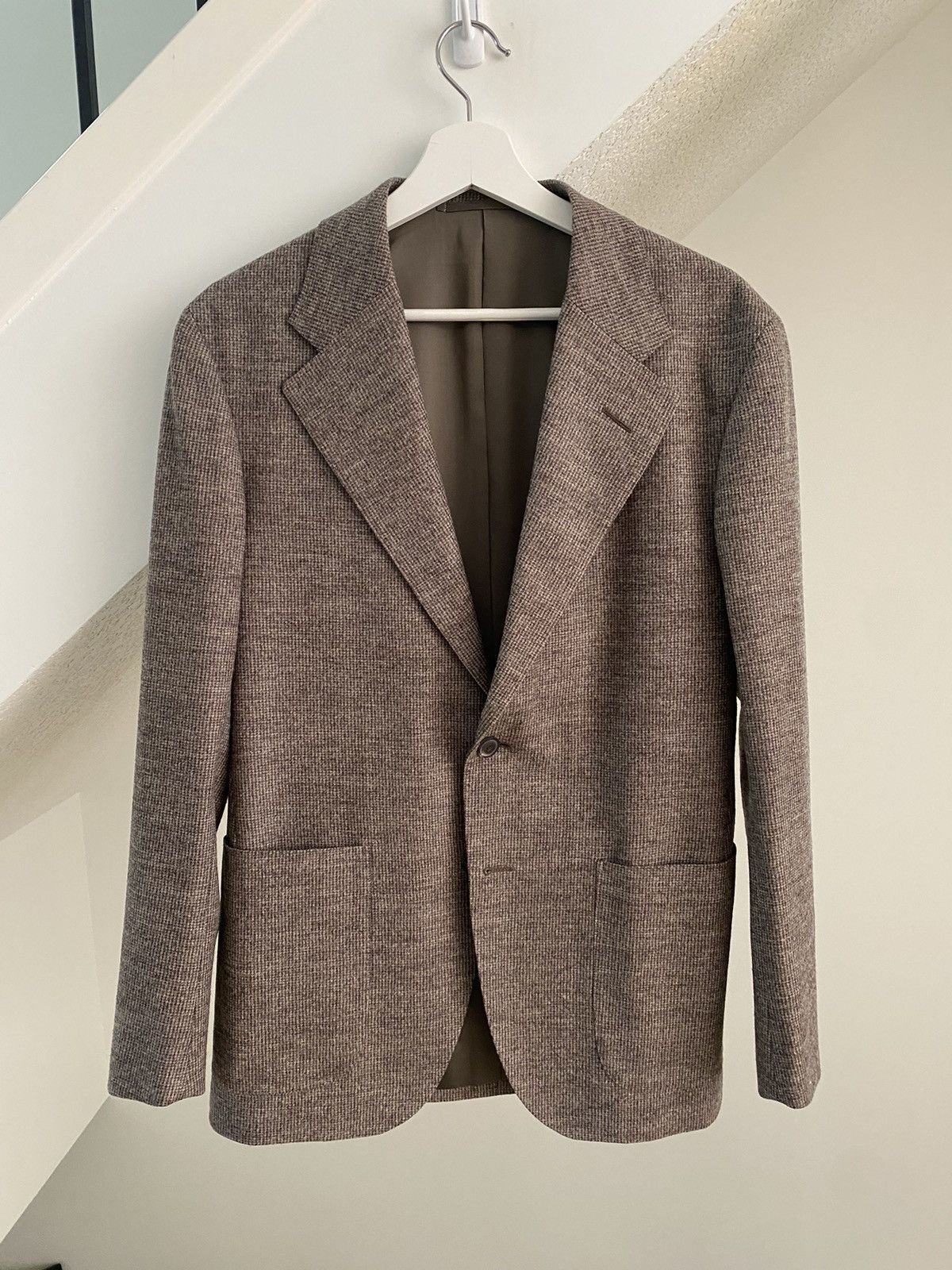 Camoshita Puppytooth casual jacket Size 36R - 1 Thumbnail