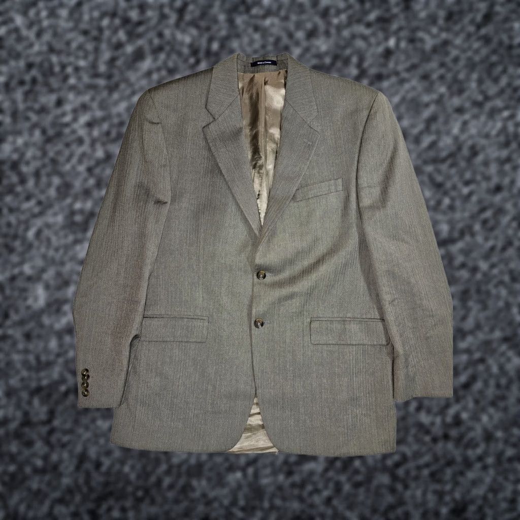 Ralph Lauren Ralph by Ralph Lauren Signature Blazer - Cashmere & Wool Blend Coat - Mens Size 42R - Beige - 2 Button Sport Coat - Regular Fit Size 42R - 1 Thumbnail