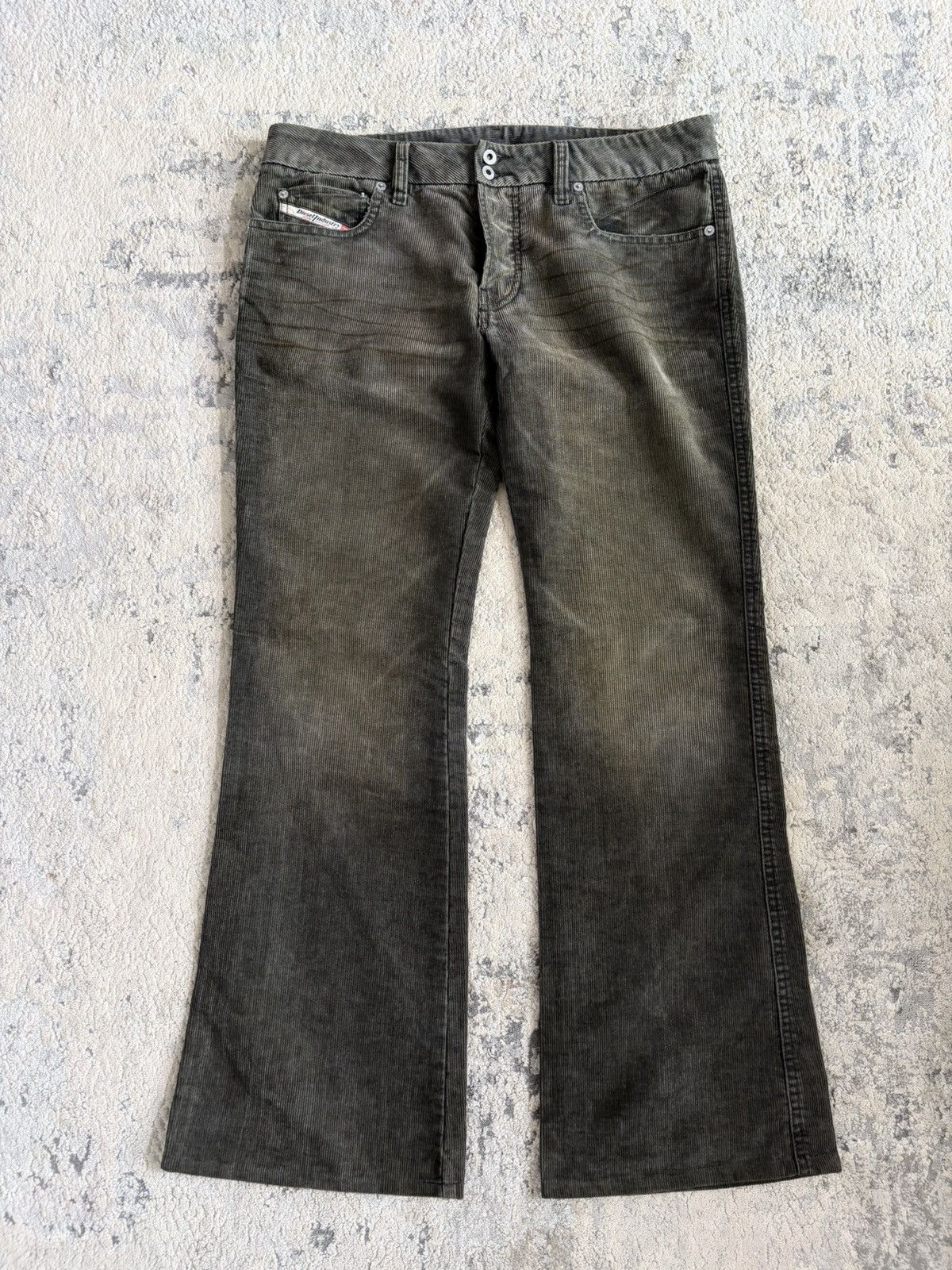 SS09 - Corduroy Mudwash Boocut Jean