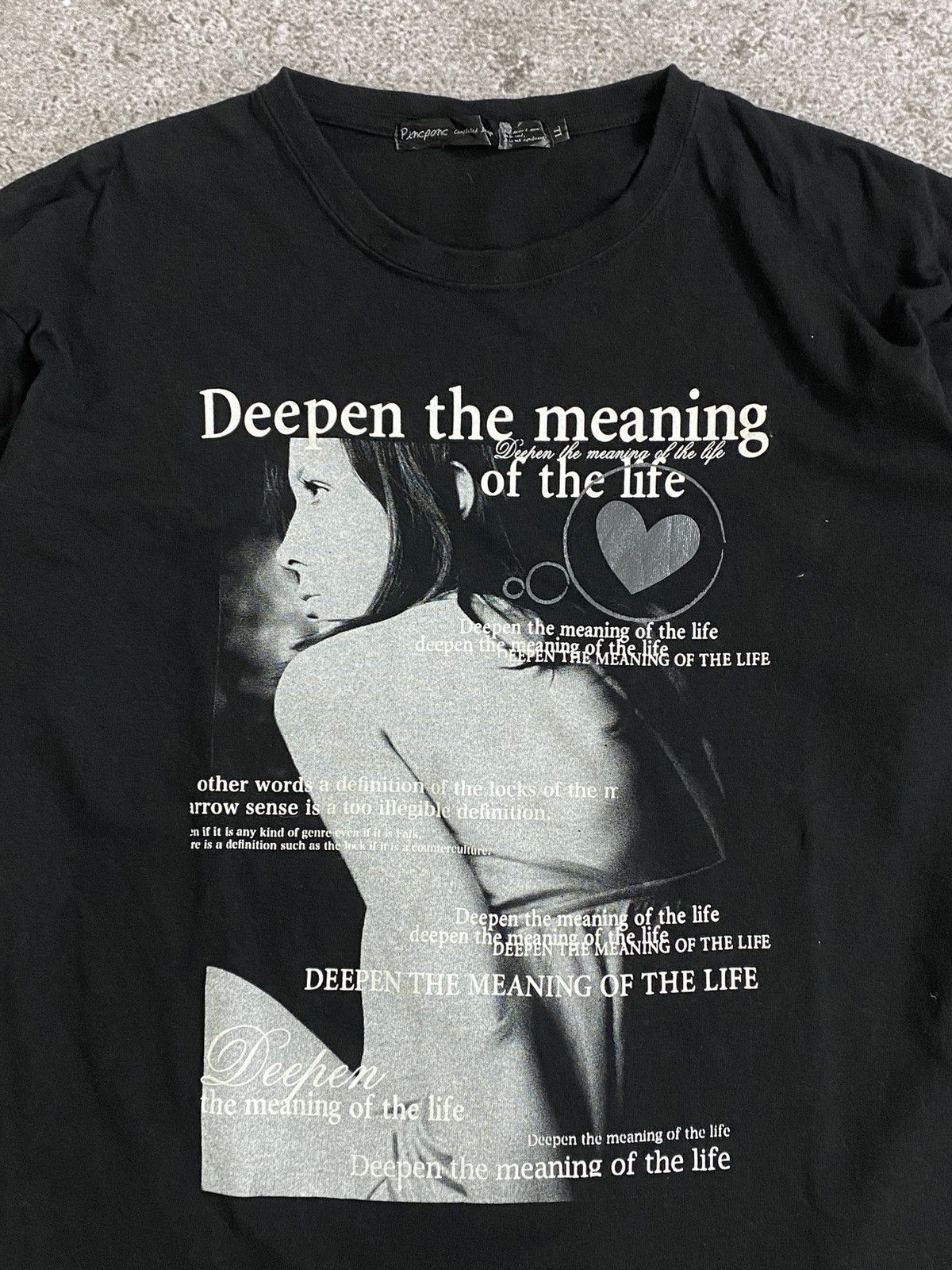 Le Grande Bleu (L.G.B.) y2k pinponc longsleeve | Grailed