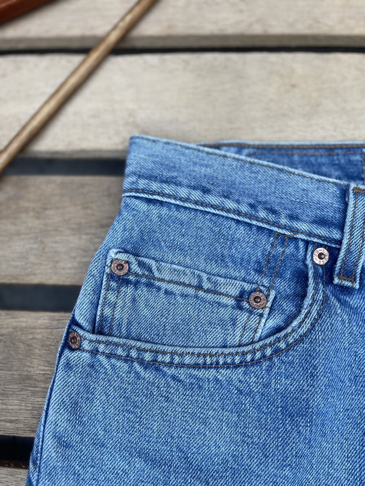 Levi's × Levi's Vintage Clothing × Vintage Vintage Levi's 505 Light Wash Denim Jeans Size 31x30 Size US 31 - 7 Thumbnail