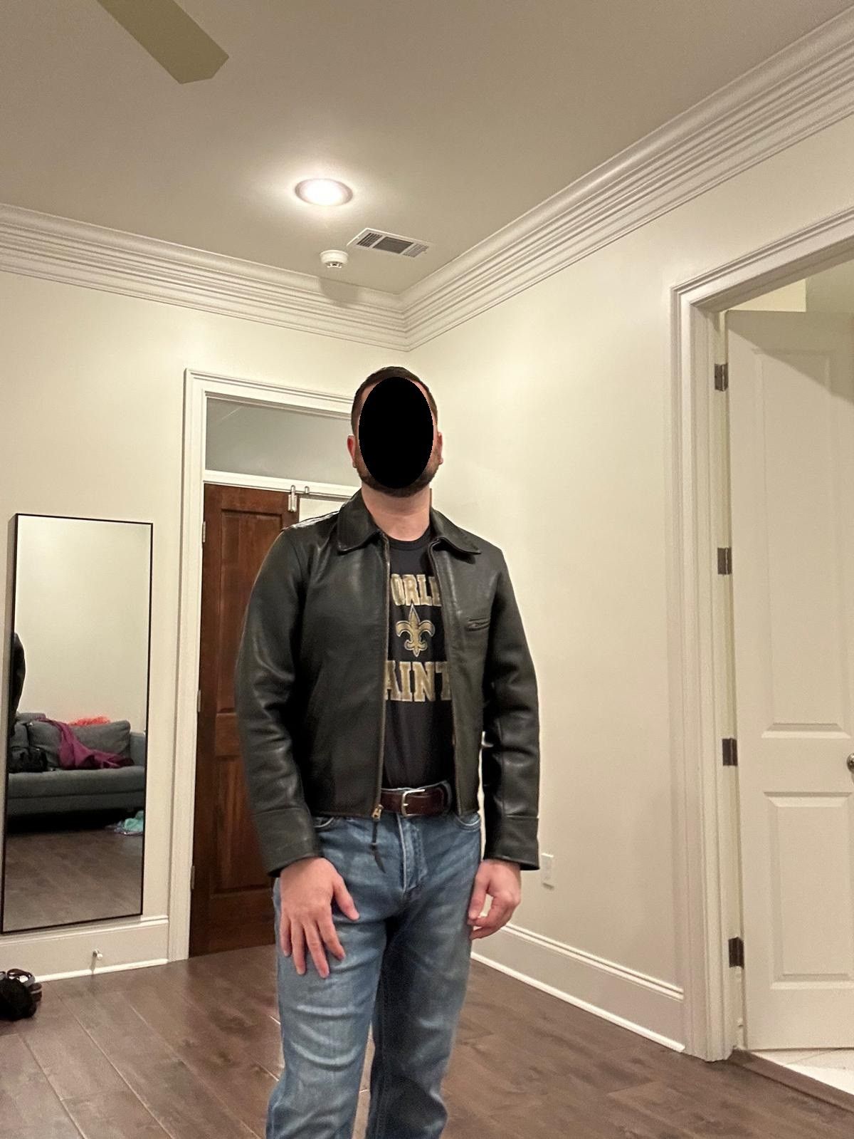 Other Lost Worlds Ryder leather jacket – Black Horsehide – Size 40 Size US M / EU 48-50 / 2 - 7 Thumbnail