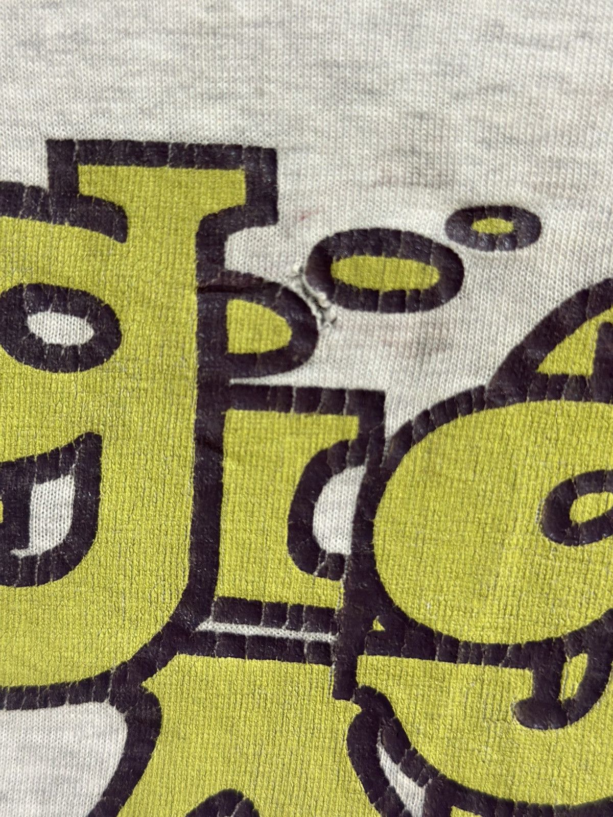 Octopus Thrashed Vintage Giggle Aunt Distress Tee Size US L / EU 52-54 / 3 - 3 Thumbnail