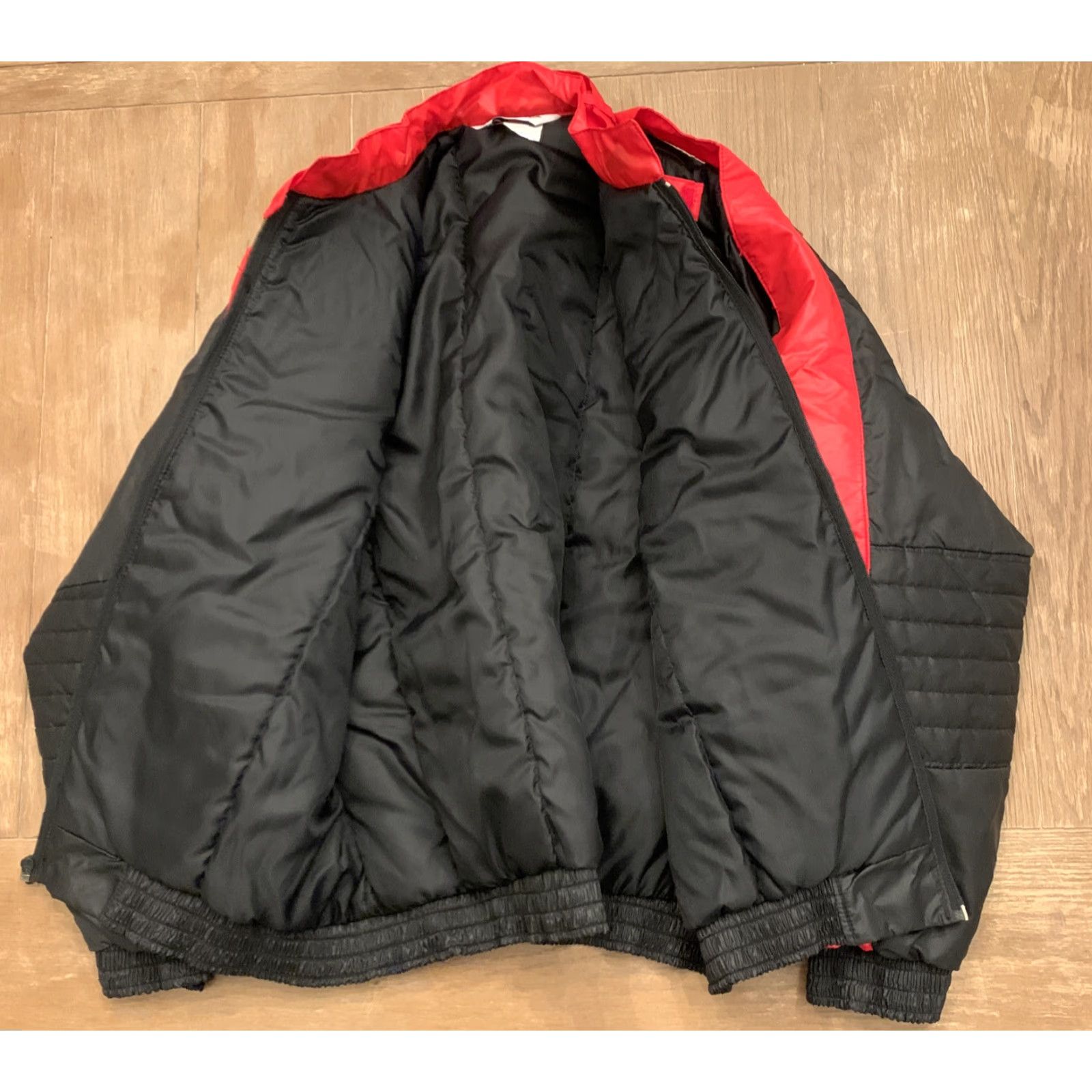 Vintage VINTAGE Lucas Challenge Horizon Sportswear Jacket 80s Bomber Black Red L Mens Size US L / EU 52-54 / 3 - 2 Thumbnail