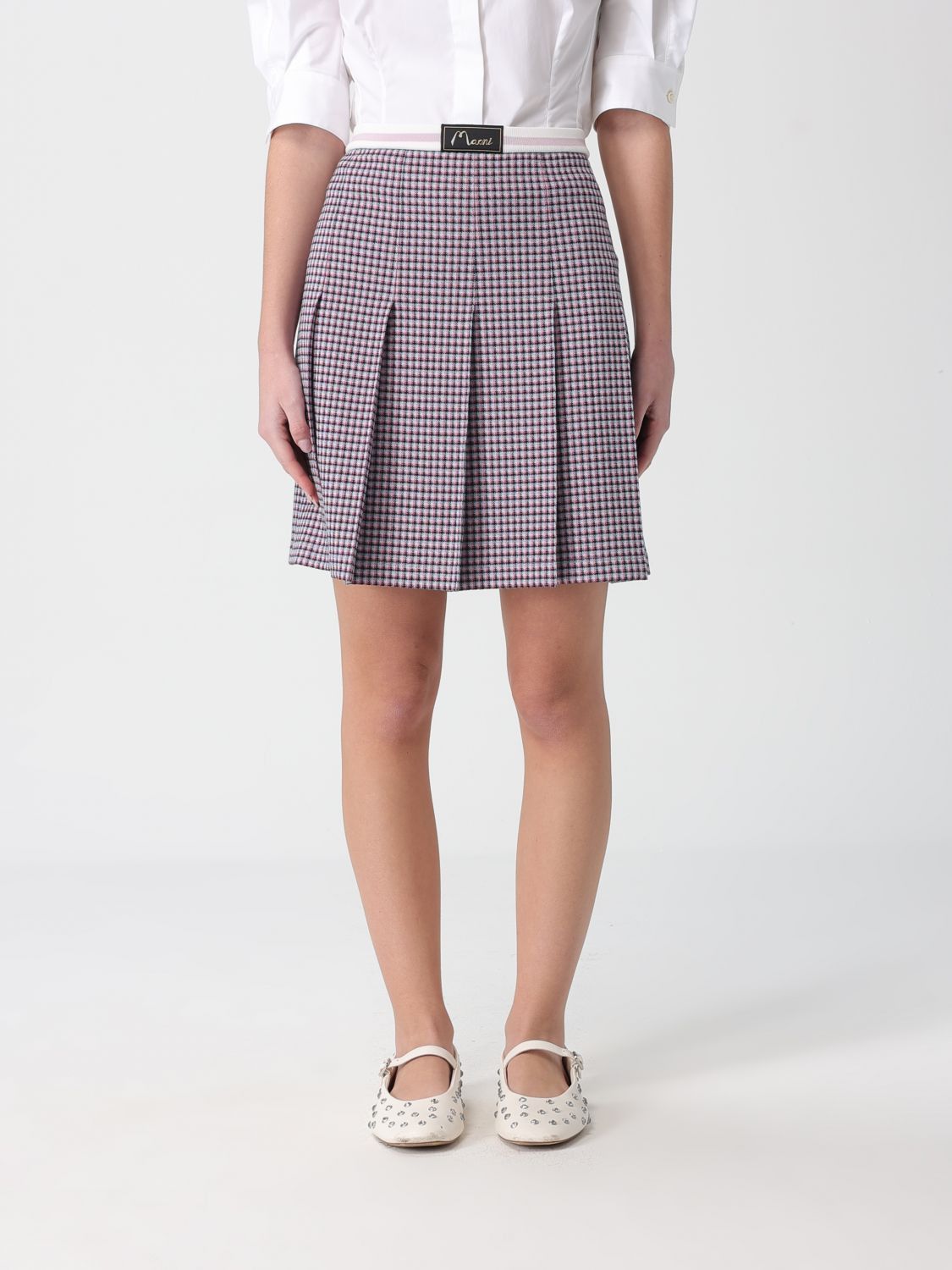 Marni Marni Skirt Woman Blush Pink Size 28" / US 6 / IT 42 - 1 Thumbnail