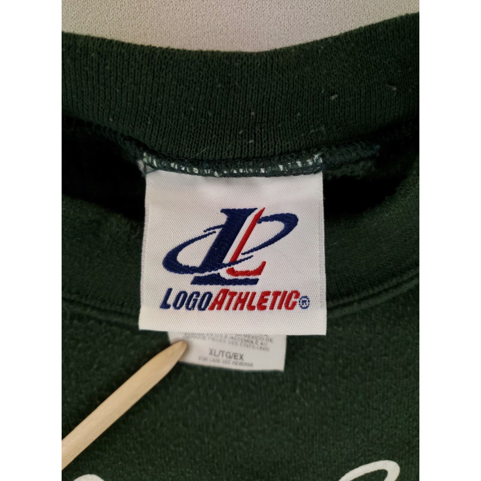 Logo Athletic VINTAGE Logo Athletic Sweatshirt Green Bay Packers Mens XXL 2XL Pullover 90s Shirt Size US XXL / EU 58 / 5 - 4 Thumbnail