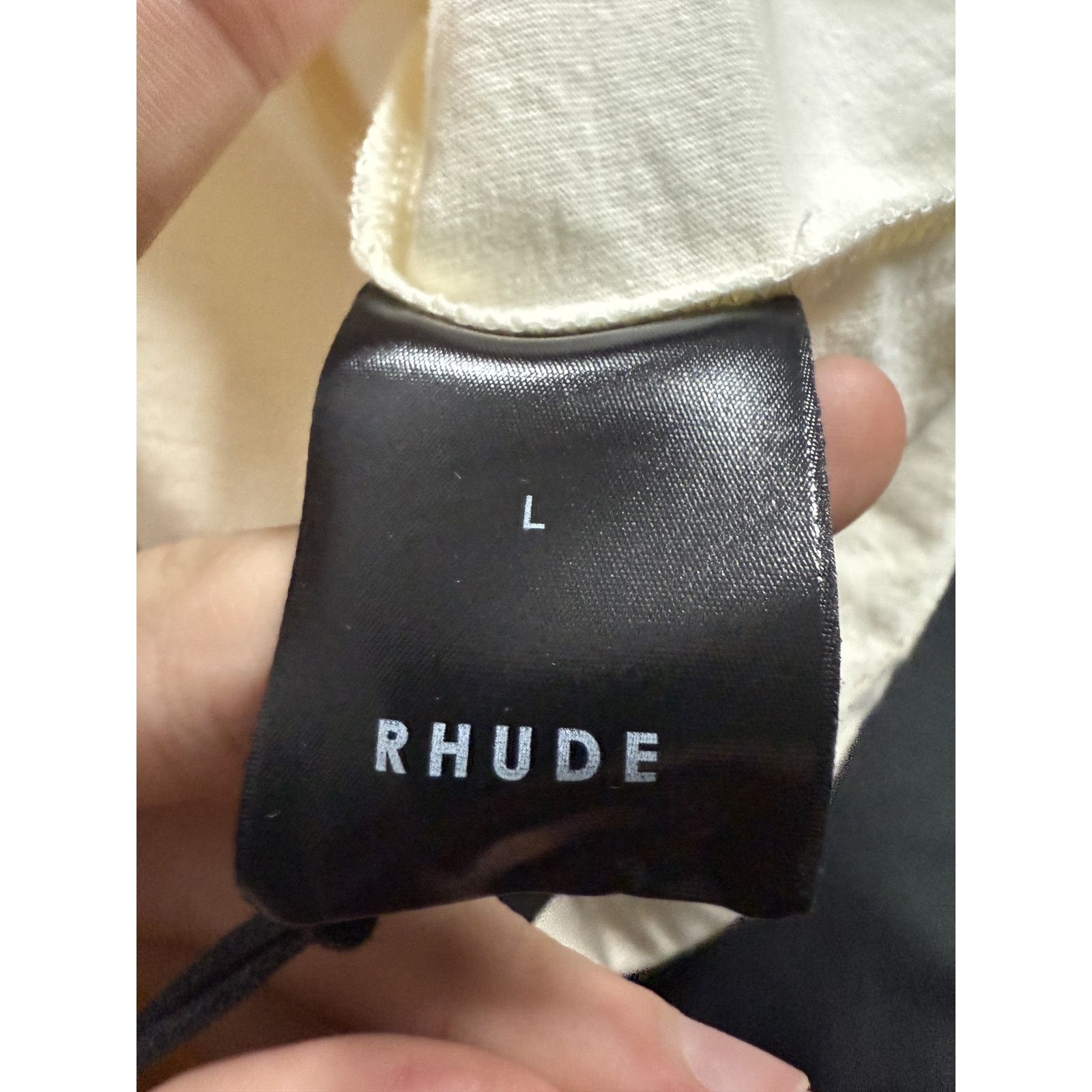 Rhude Rhude Tee Maroon White Large New Size US L / EU 52-54 / 3 - 6 Thumbnail