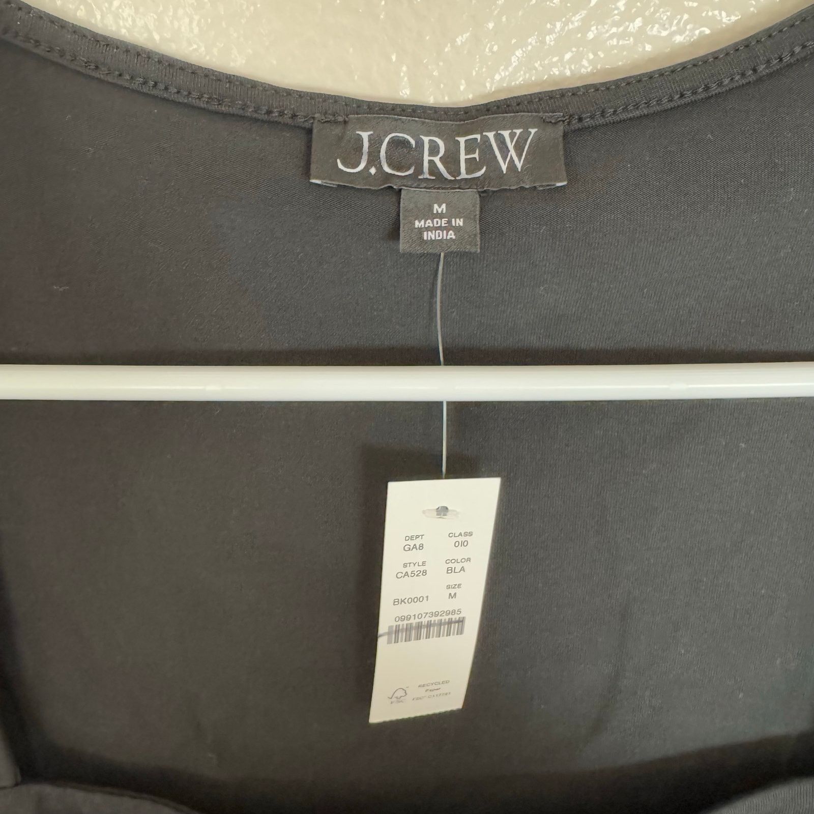 J.Crew J Crew Square Neck Cap Sleeve Stretch Top US Women's M New Size M / US 6-8 / IT 42-44 - 5 Thumbnail