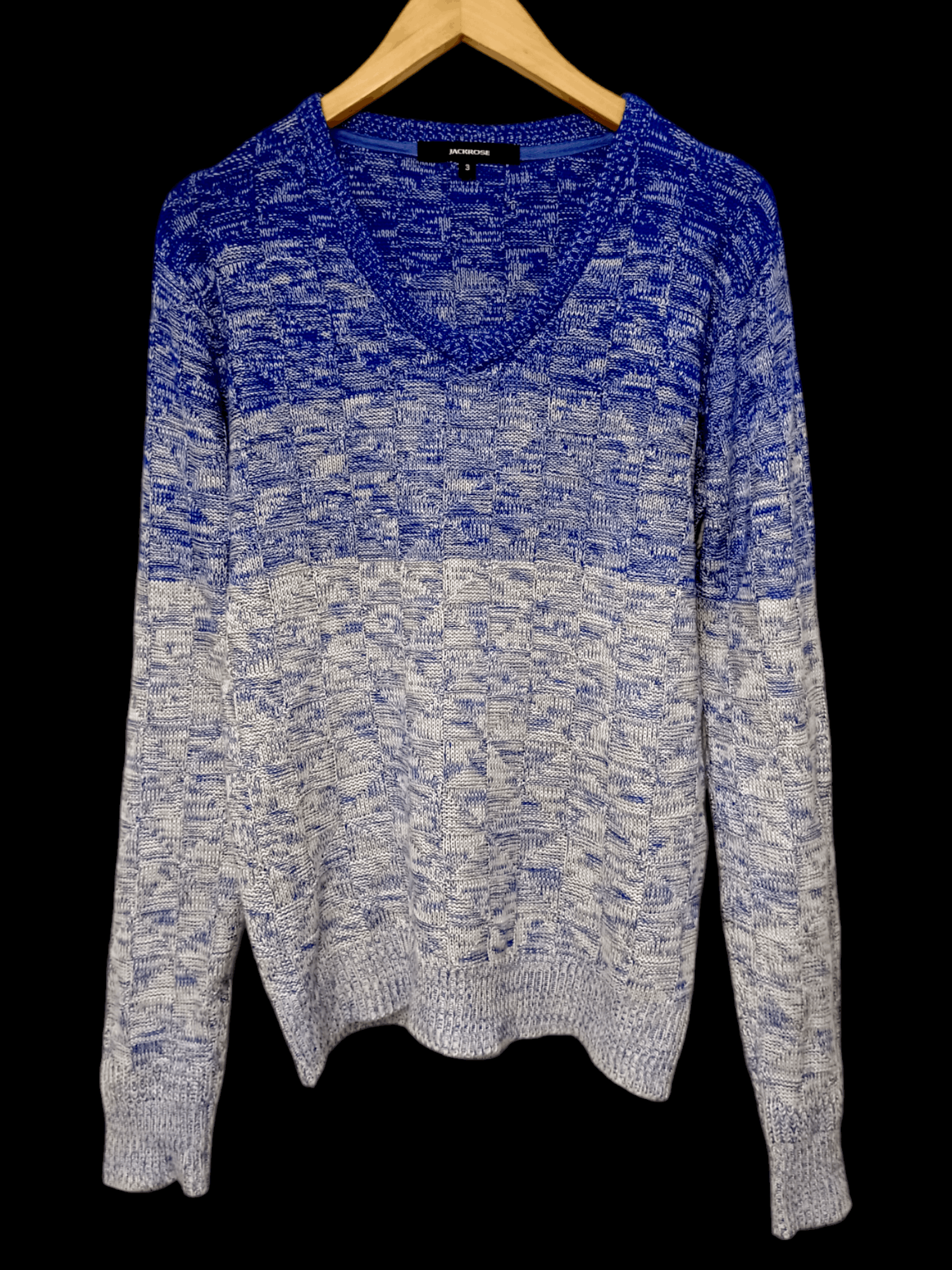 14th Addiction × If Six Was Nine × JACKROSE Japanese Y2K Jack Rose monogram Knitwear Size US L / EU 52-54 / 3 - 1 Thumbnail