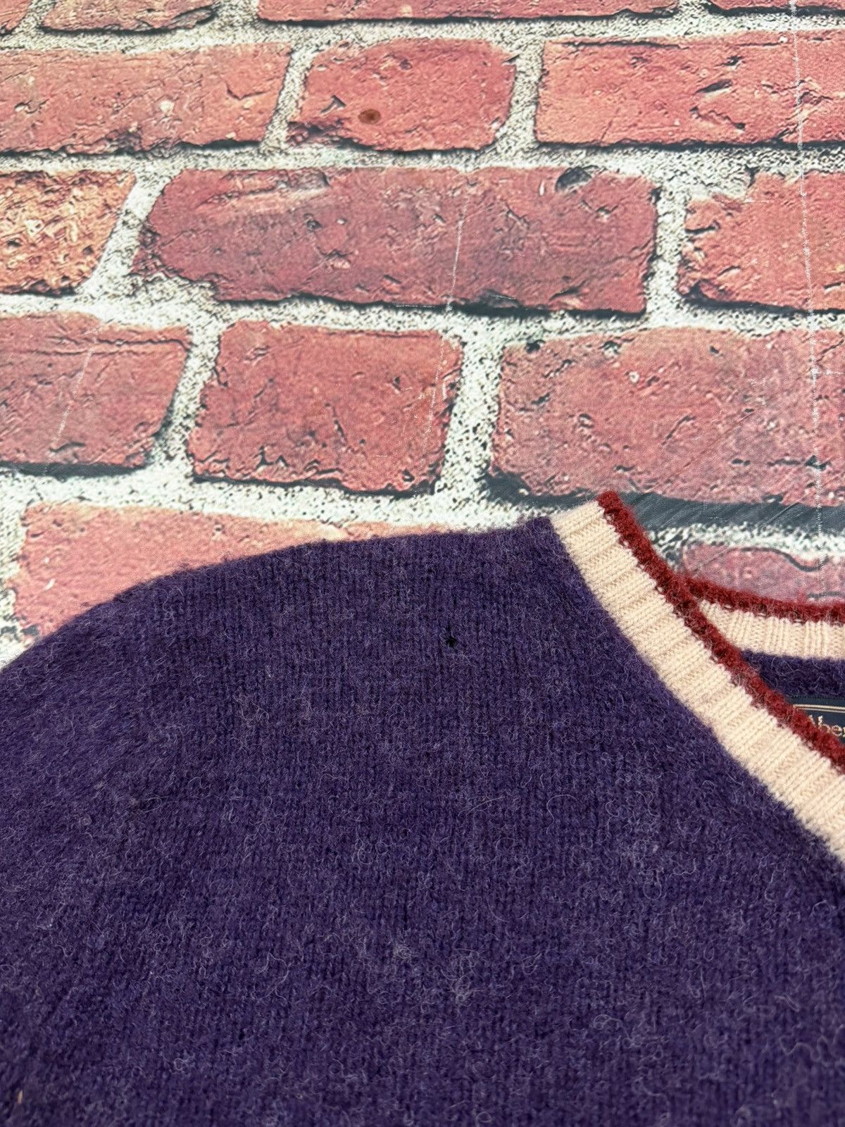 Abercrombie & Fitch Vintage Abercrombie Fitch Shetland Wool Sweater Letterman Size M / US 6-8 / IT 42-44 - 7 Thumbnail