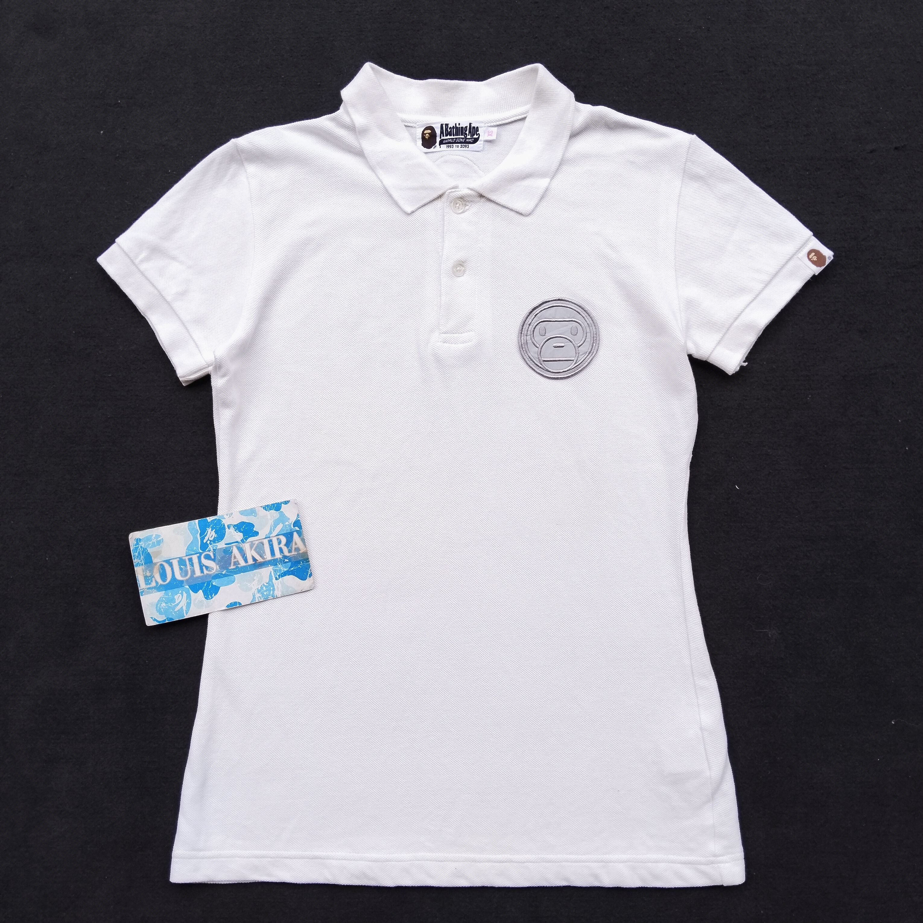 Bape Baby Milo Embroidery Polo Size XS / US 0-2 / IT 36-38 - 1 Thumbnail