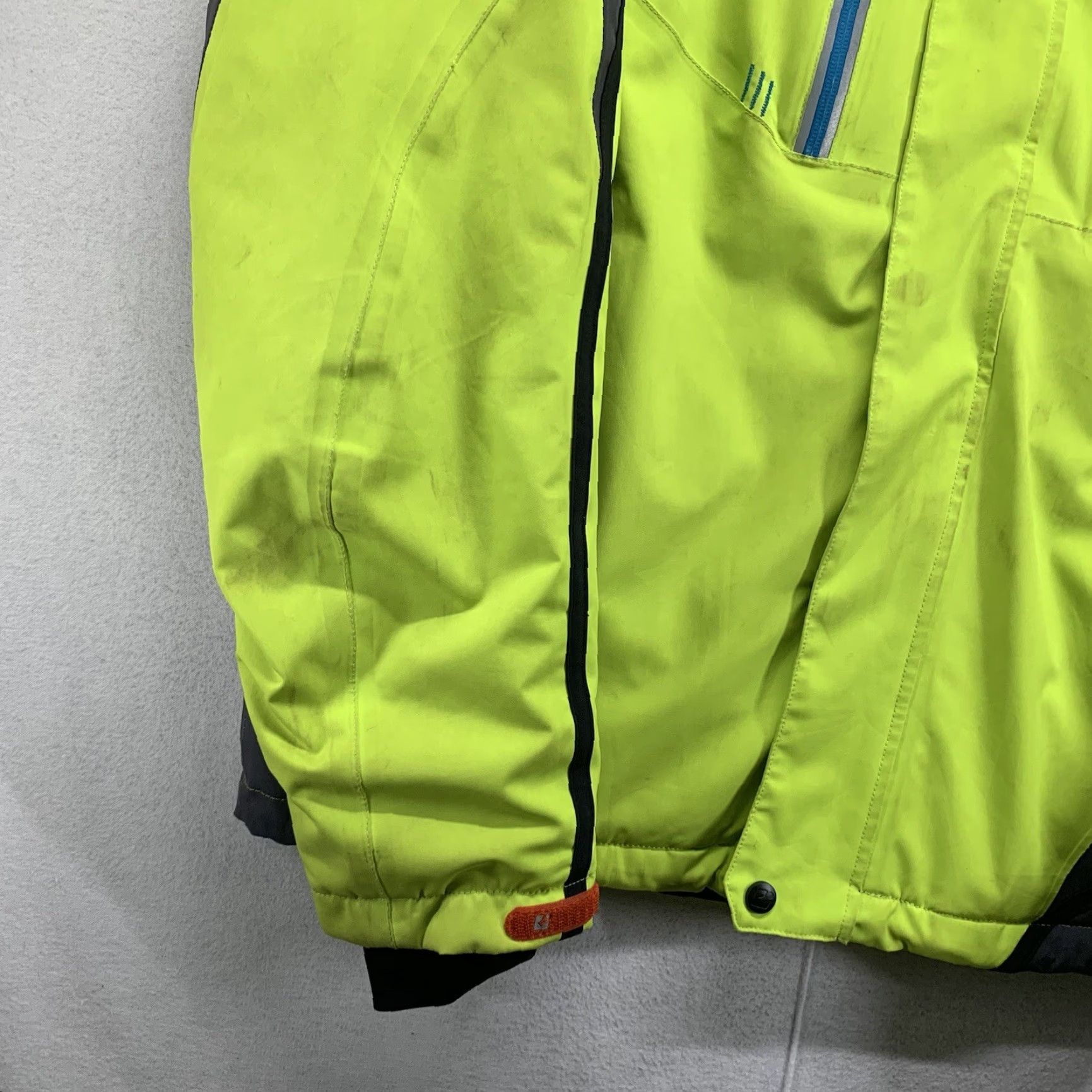 Vintage Killtec Level 5 Womens Ski Jacket Small Windproof Water Resistant Florescent Yellow Logo Ski Womens S Size S / US 4 / IT 40 - 7 Thumbnail