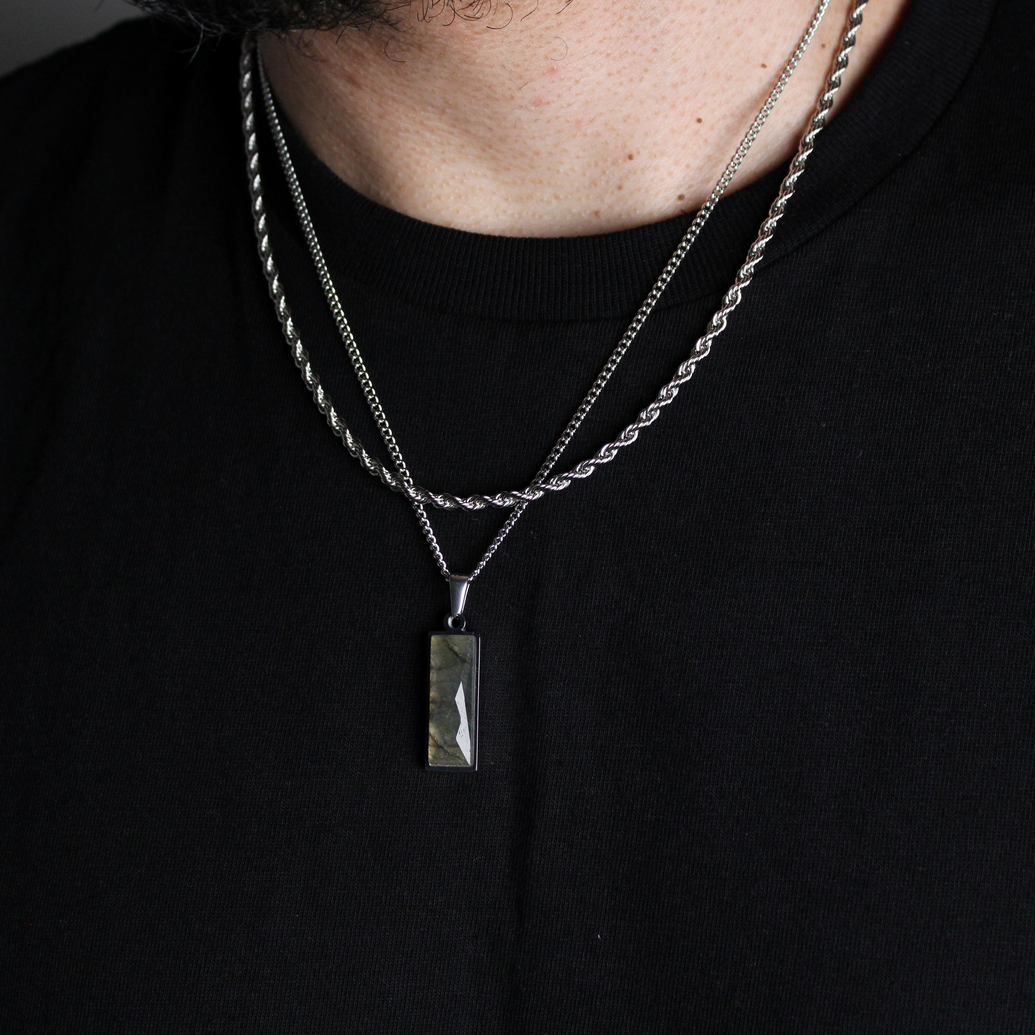 Jewelry Labradorite Pendant Necklace Size ONE SIZE - 1 Thumbnail