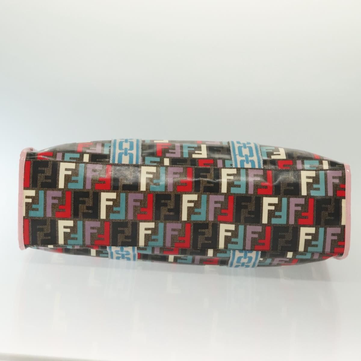 Fendi FENDI Zucca Canvas Tote Bag Coated Canvas Multicolor Size ONE SIZE - 5 Thumbnail