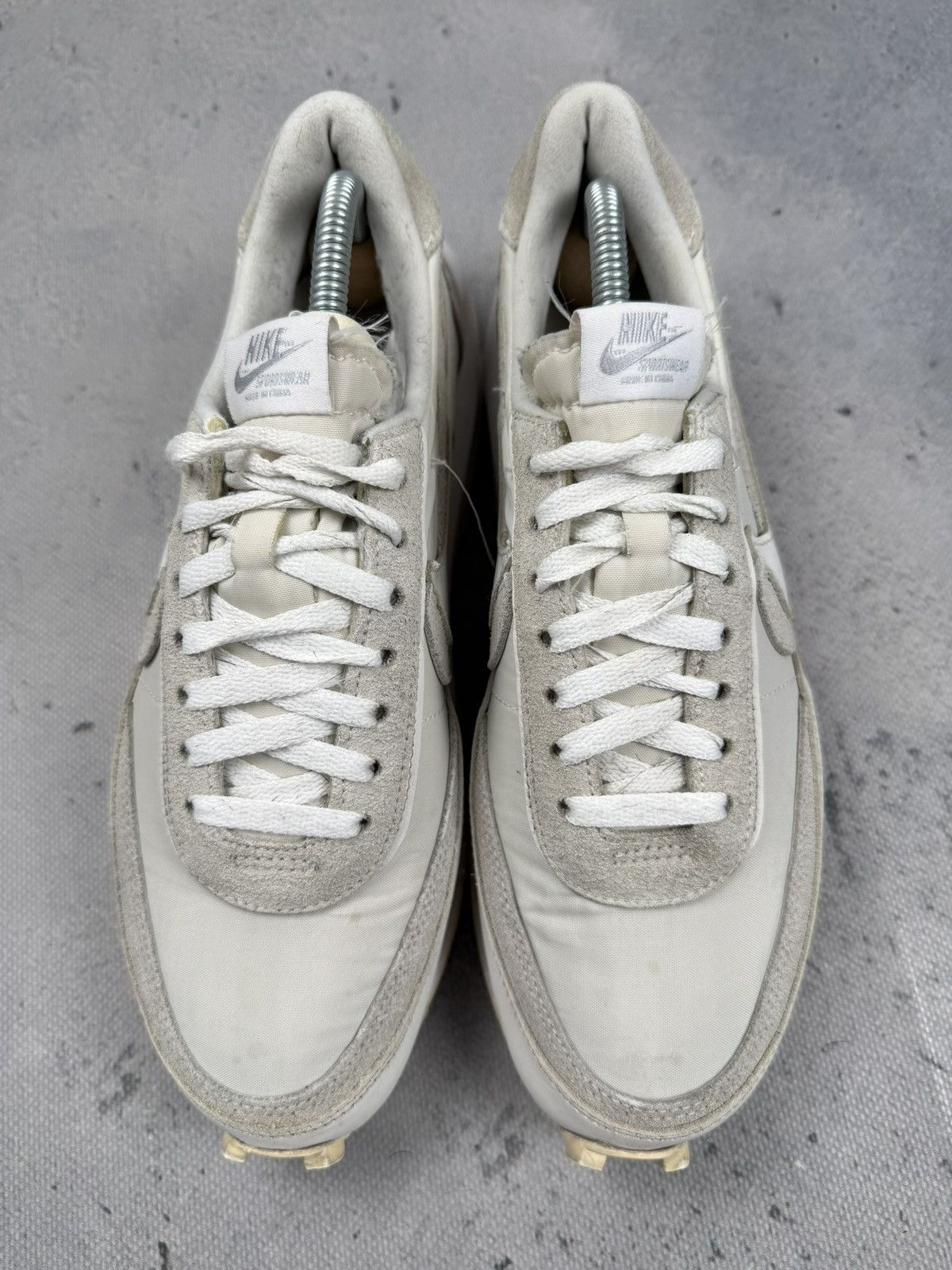 Nike × Sacai Nike X Sacai LDWaffle White Nylon Archive Runner Sneakers Size US 9 / EU 42 - 5 Thumbnail