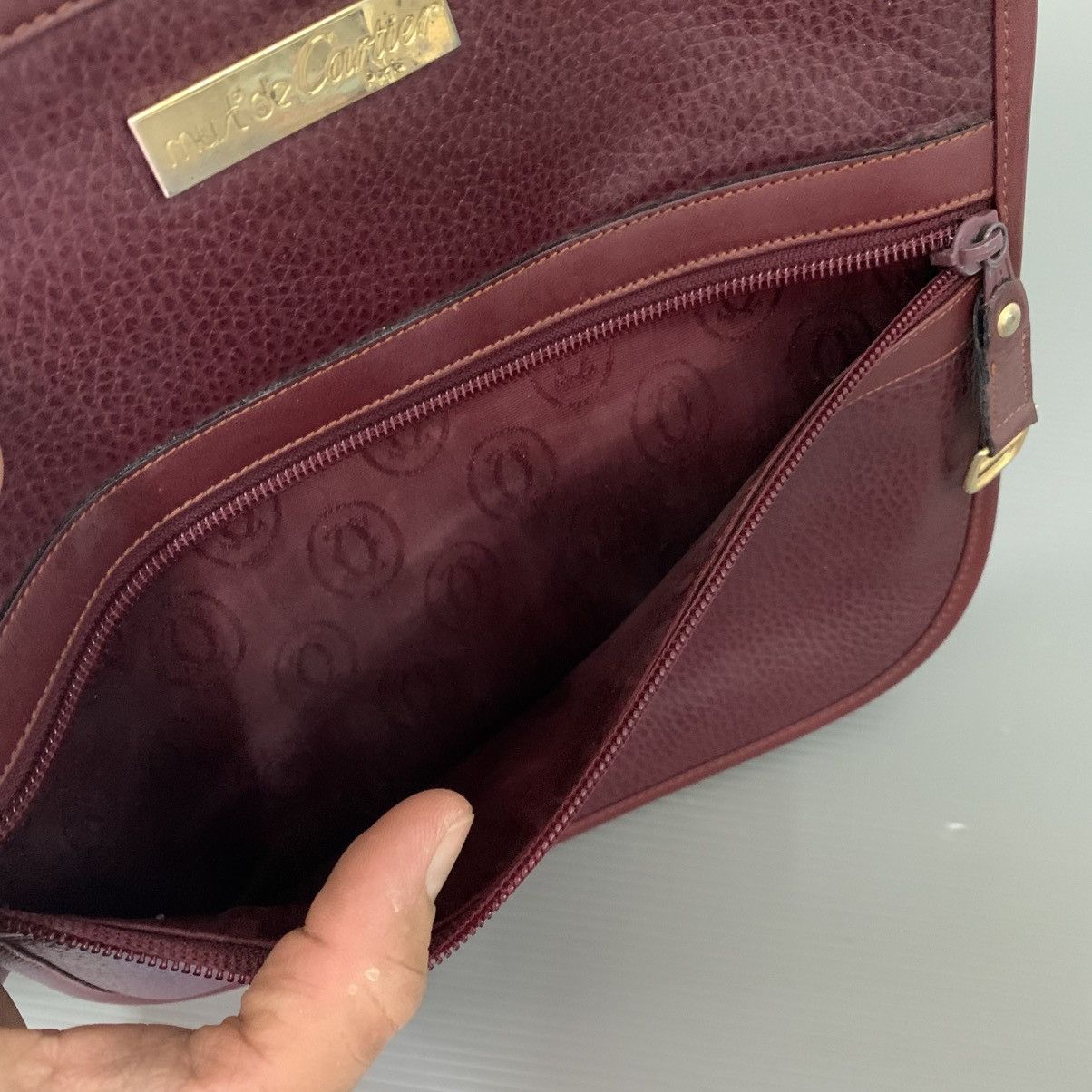 Cartier Cartier Paris Leather Mesengger Size ONE SIZE - 11 Thumbnail