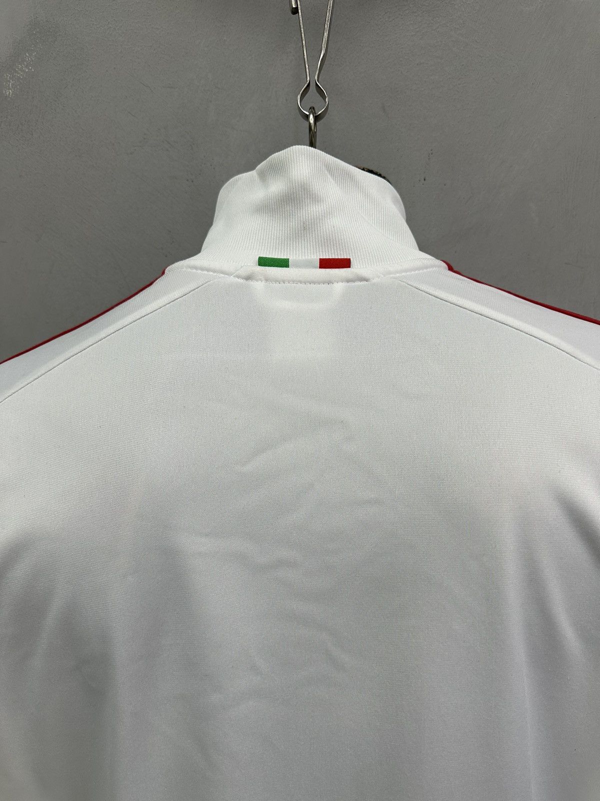 Adidas Vintage Adidas AC Milan Football Jacket Soccer White Maglia Size US L / EU 52-54 / 3 - 8 Thumbnail