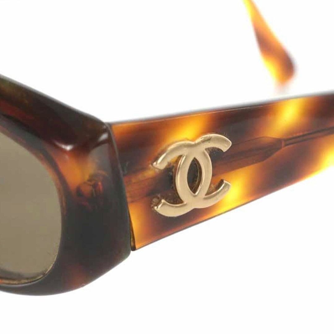 Chanel Vintage CHANEL brown frame and grey shade sunglasses with go Size ONE SIZE - 4 Thumbnail