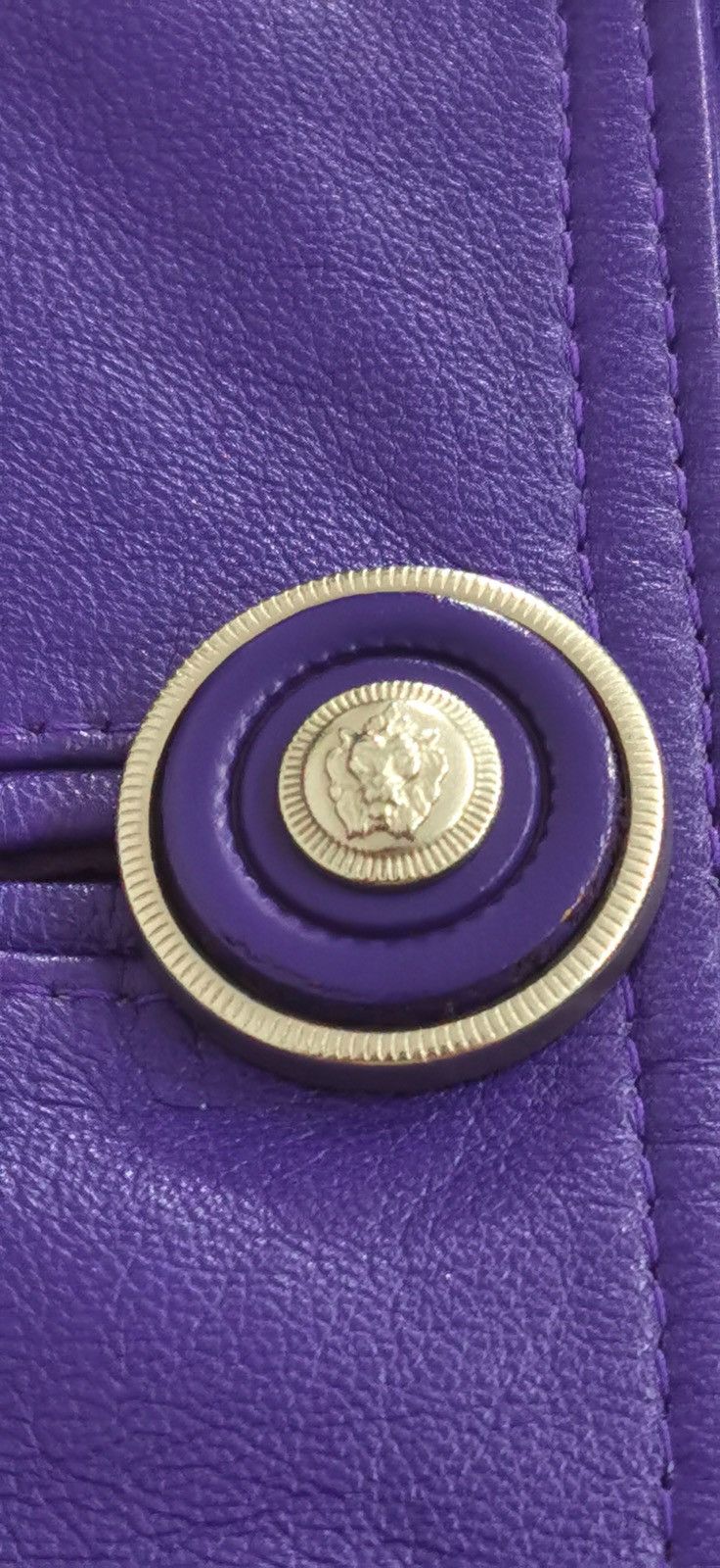 Versus Versace Gianni Versace Versus vintage lamb leather jacket Size S / US 4 / IT 40 - 5 Thumbnail
