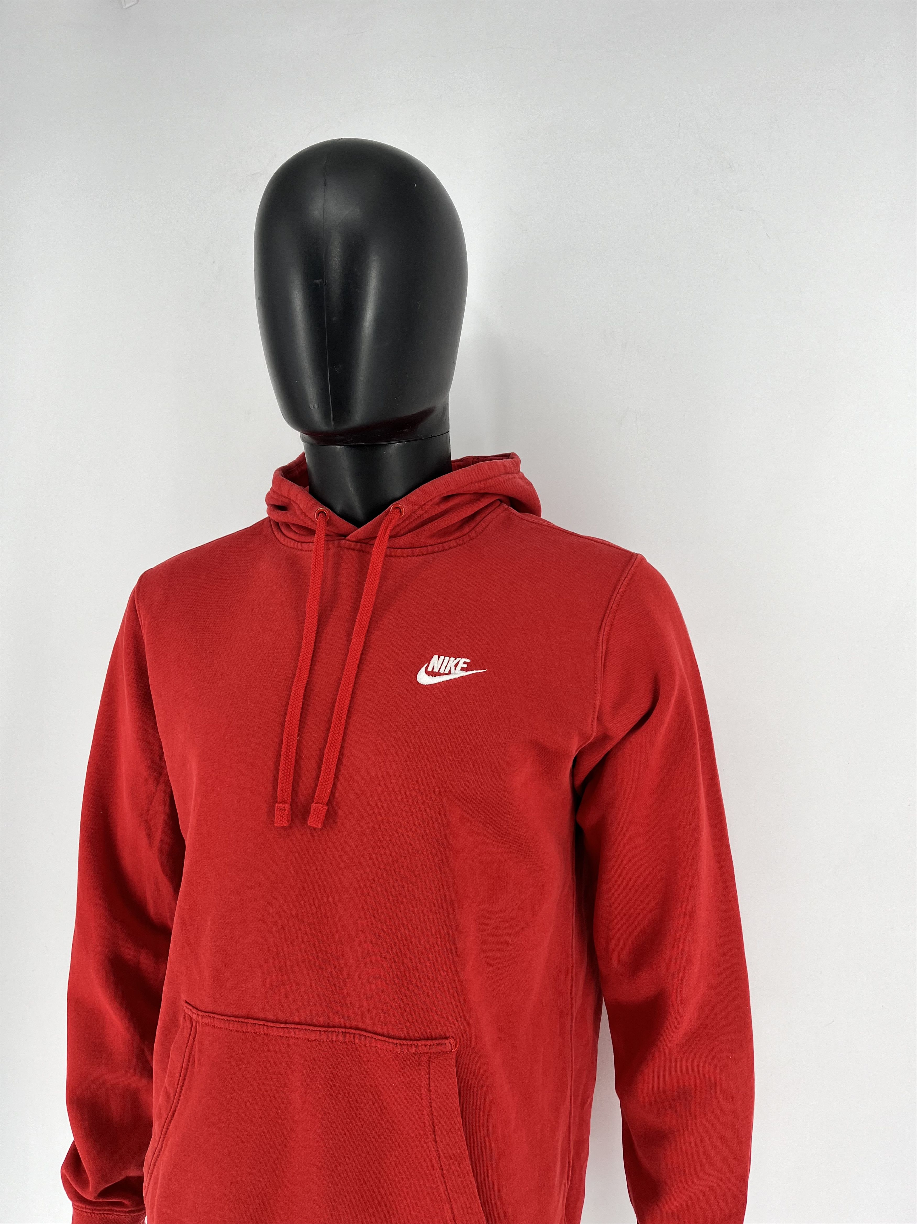 Nike Vintage Nike Hoodie Mini White Swoosh Y2k Style Baggy Size US M / EU 48-50 / 2 - 4 Thumbnail