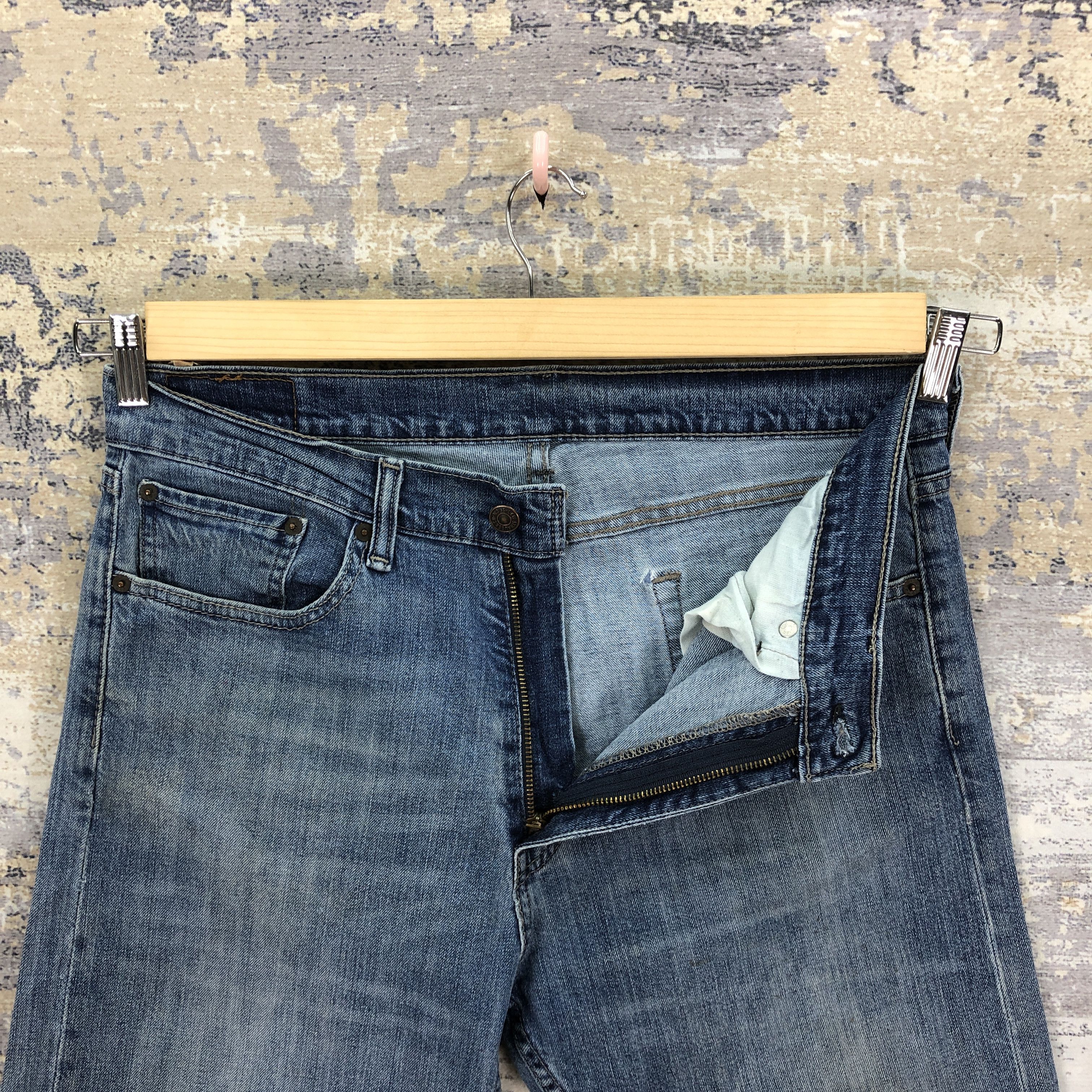 Levi's Vintage Y2K Levis Faded Jeans Levi's 505 Light Wash Denim Size US 32 / EU 48 - 3 Thumbnail