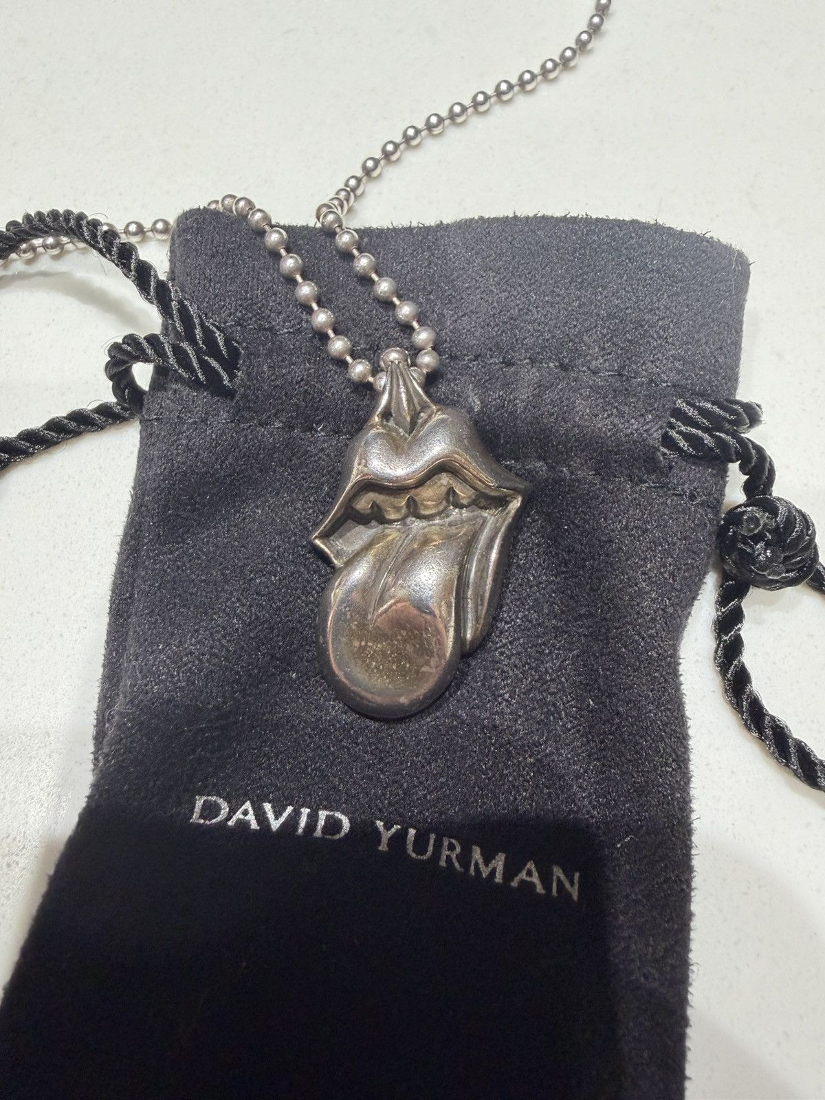 Chrome Hearts Rolling Stones Chrome Hearts pendant! Size ONE SIZE - 3 Thumbnail