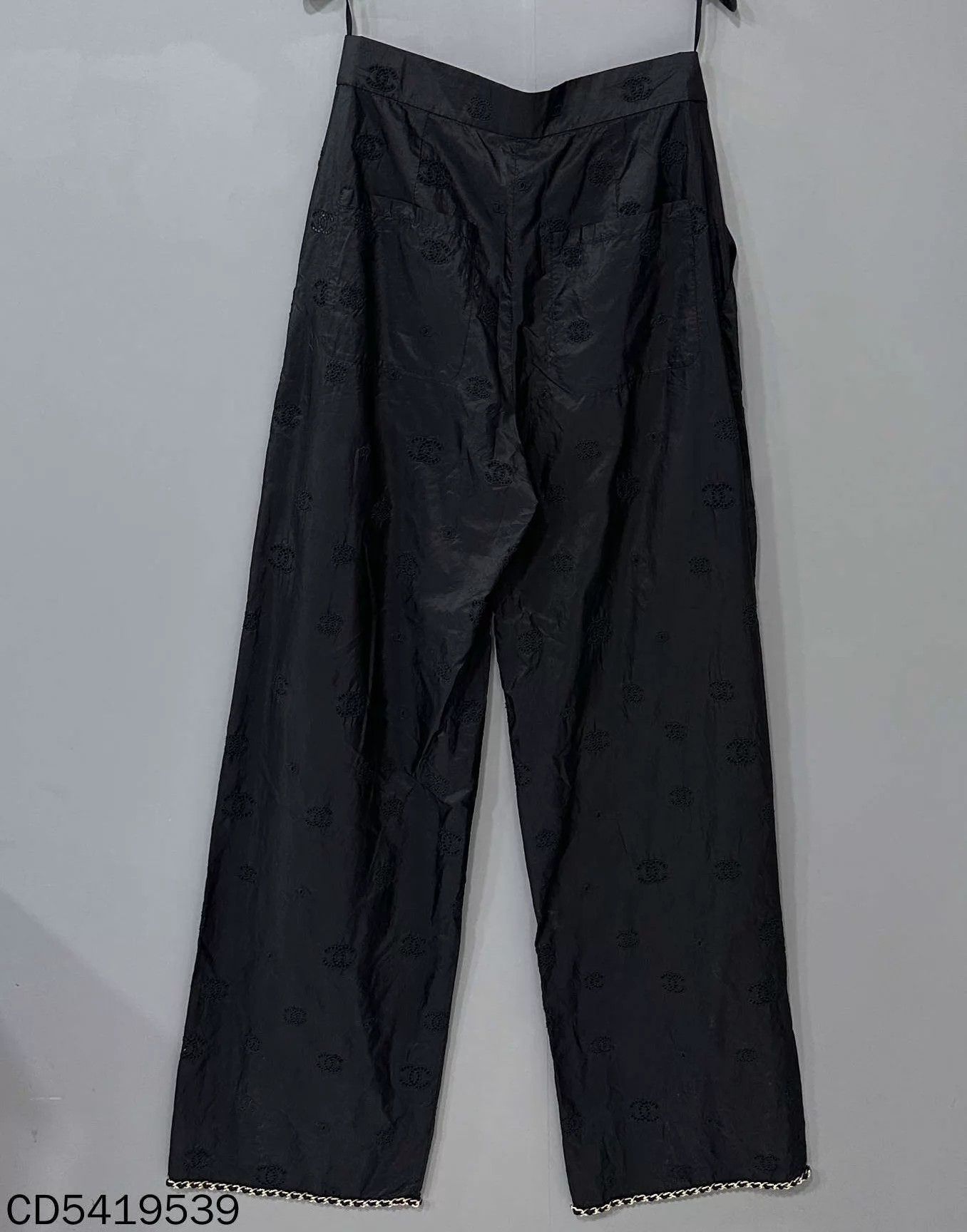 Chanel Chanel cutout all - over CC logo pants Size 27" / US 4 / IT 40 - 2 Thumbnail