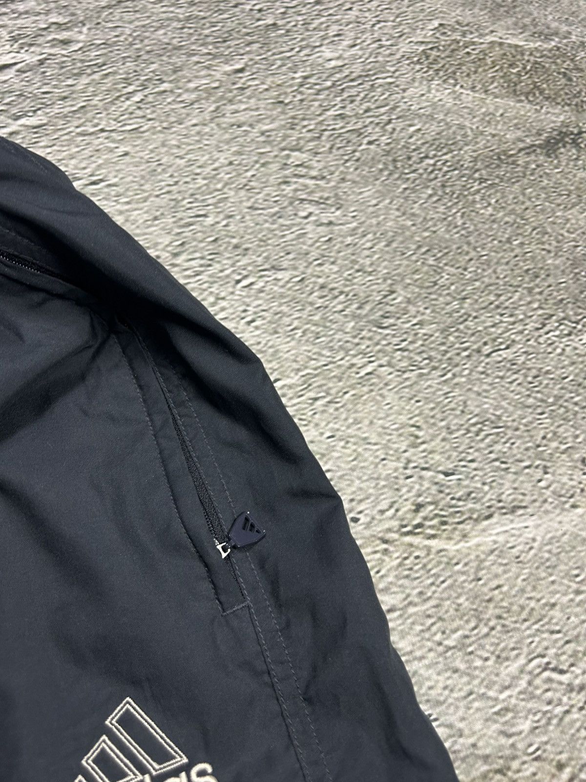 Adidas × Vintage Adidas track pants vintage grey nylon 2000s Size US 32 / EU 48 - 5 Thumbnail