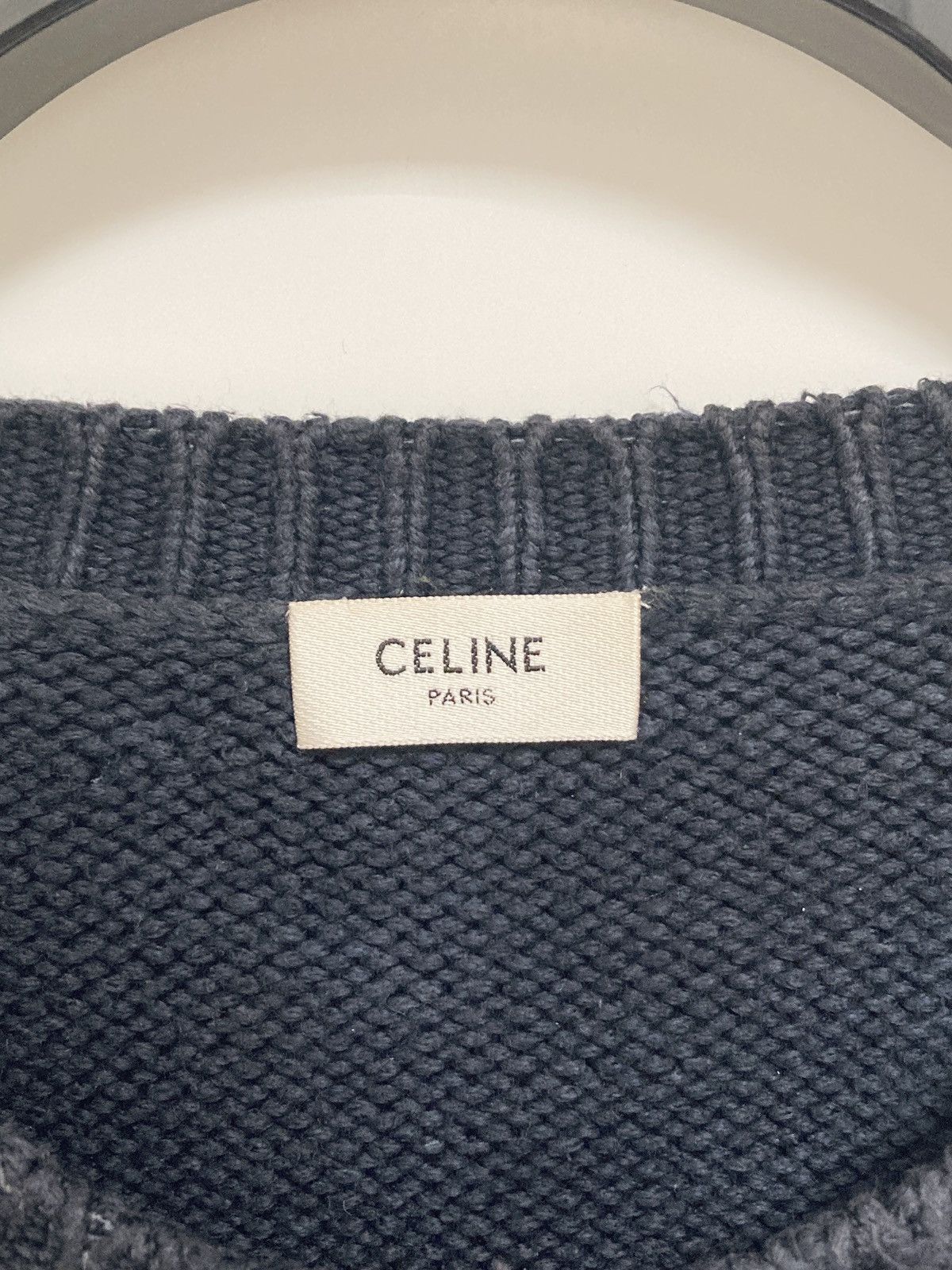 Celine CELINE BY HEDI SLIMANE 21SS OVERSIZE Tie-Dye Brushed Sweater Size US XS / EU 42 / 0 - 5 Thumbnail