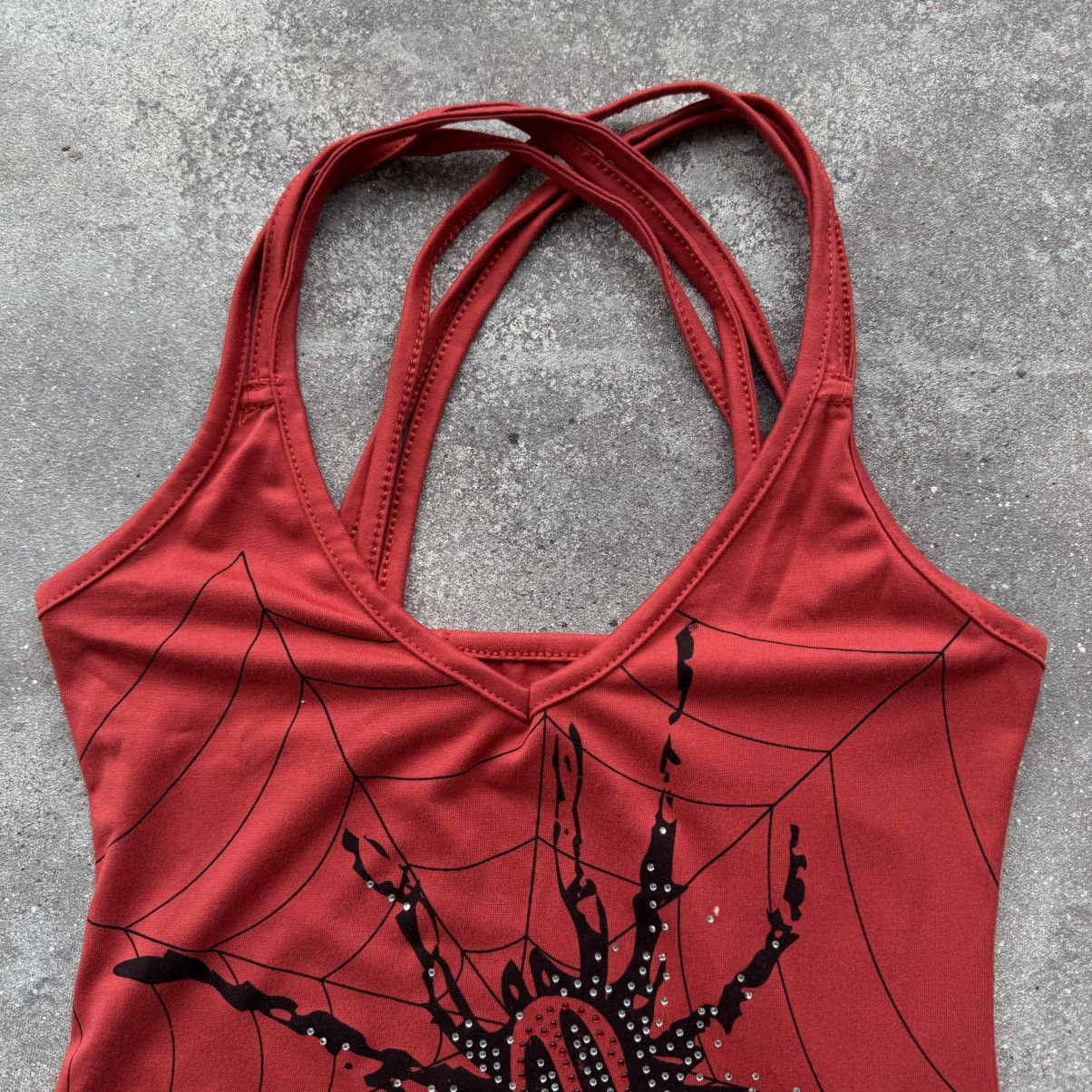 Hysteric Glamour Amazing Sexy Gothic Y2K Tank Top Size S / US 4 / IT 40 - 4 Thumbnail