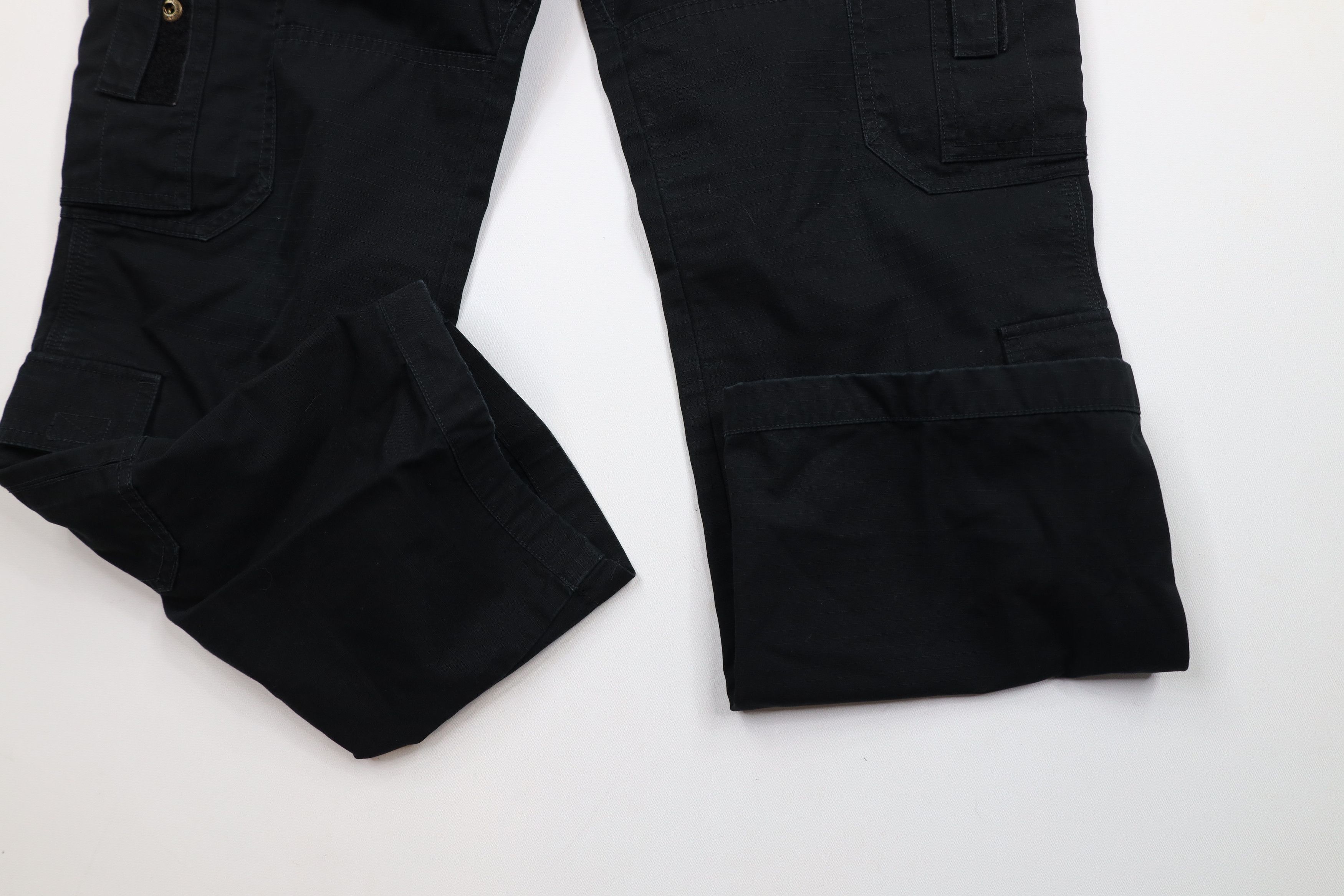Vintage 5.11 Tactical Series Double Knee Ripstop Cargo Pants Black Size 30" / US 8 / IT 44 - 5 Thumbnail