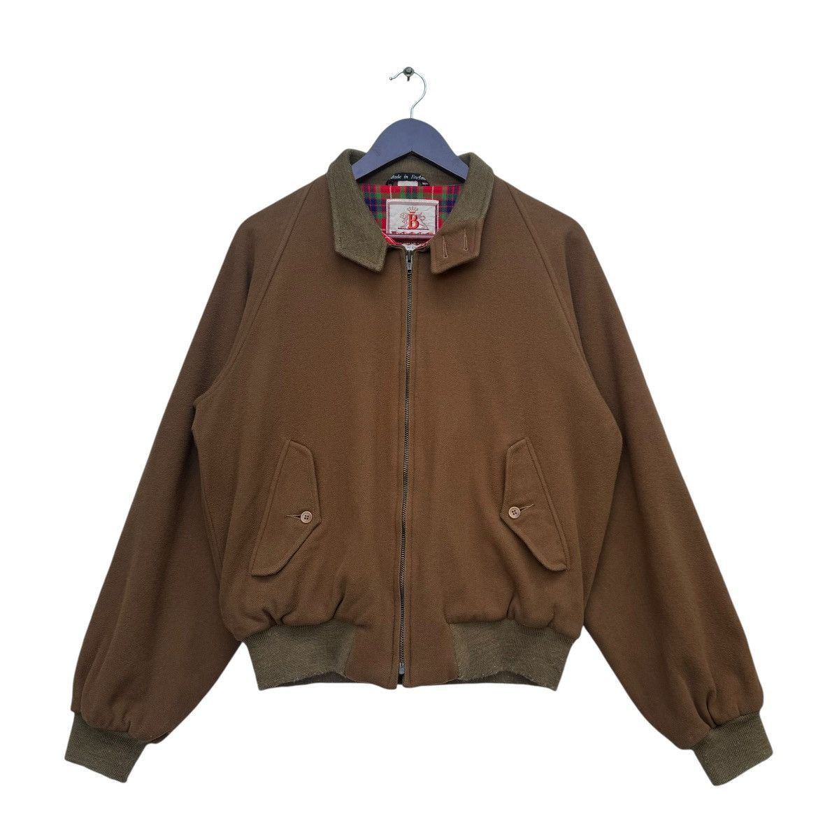 90's〜 “cashmere” Harrington jacket G9