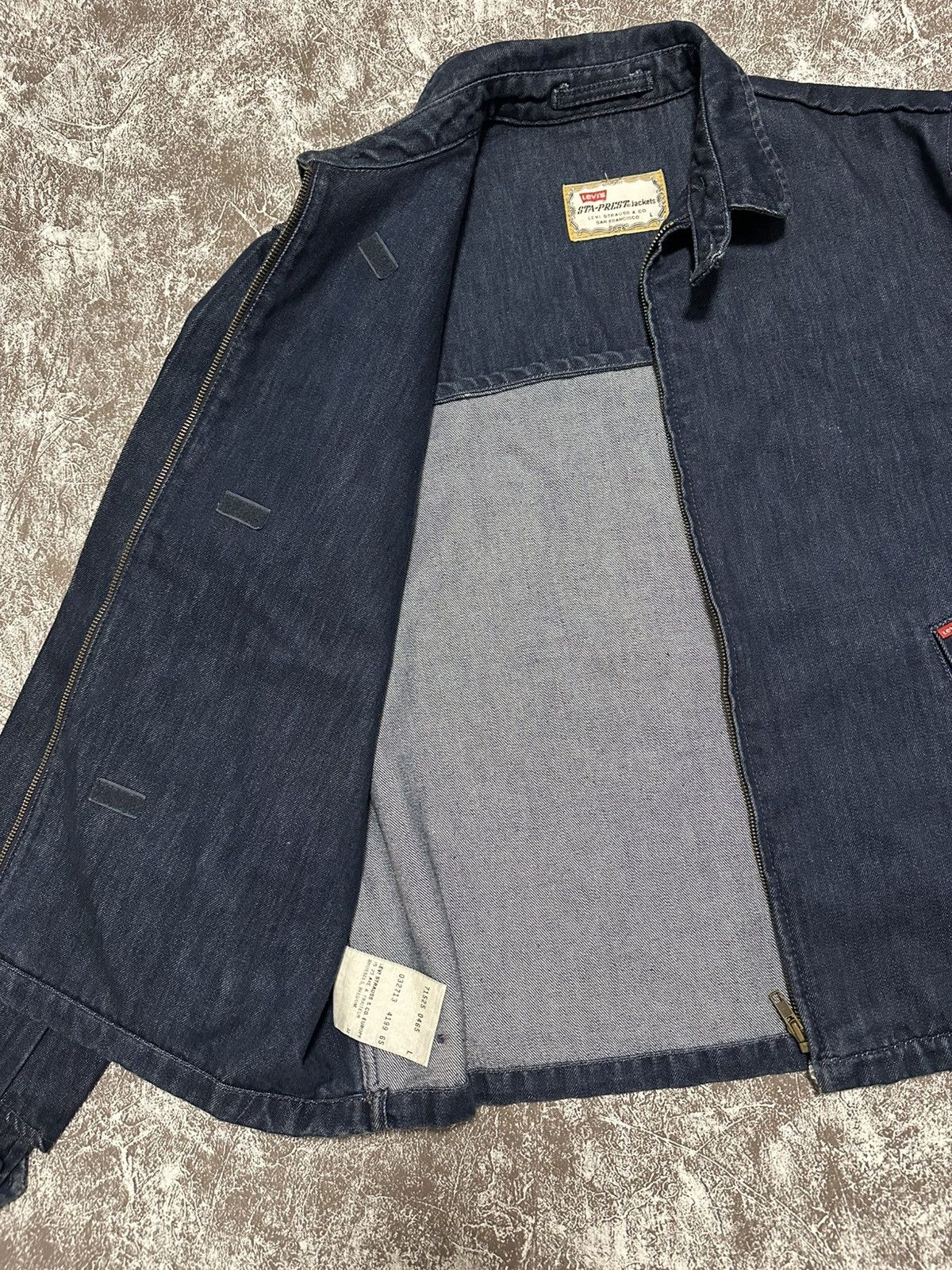 Levi's Vintage Clothing Levis Jacket Sta-prest Jeans Denim Vintage American Style Size US M / EU 48-50 / 2 - 8 Thumbnail
