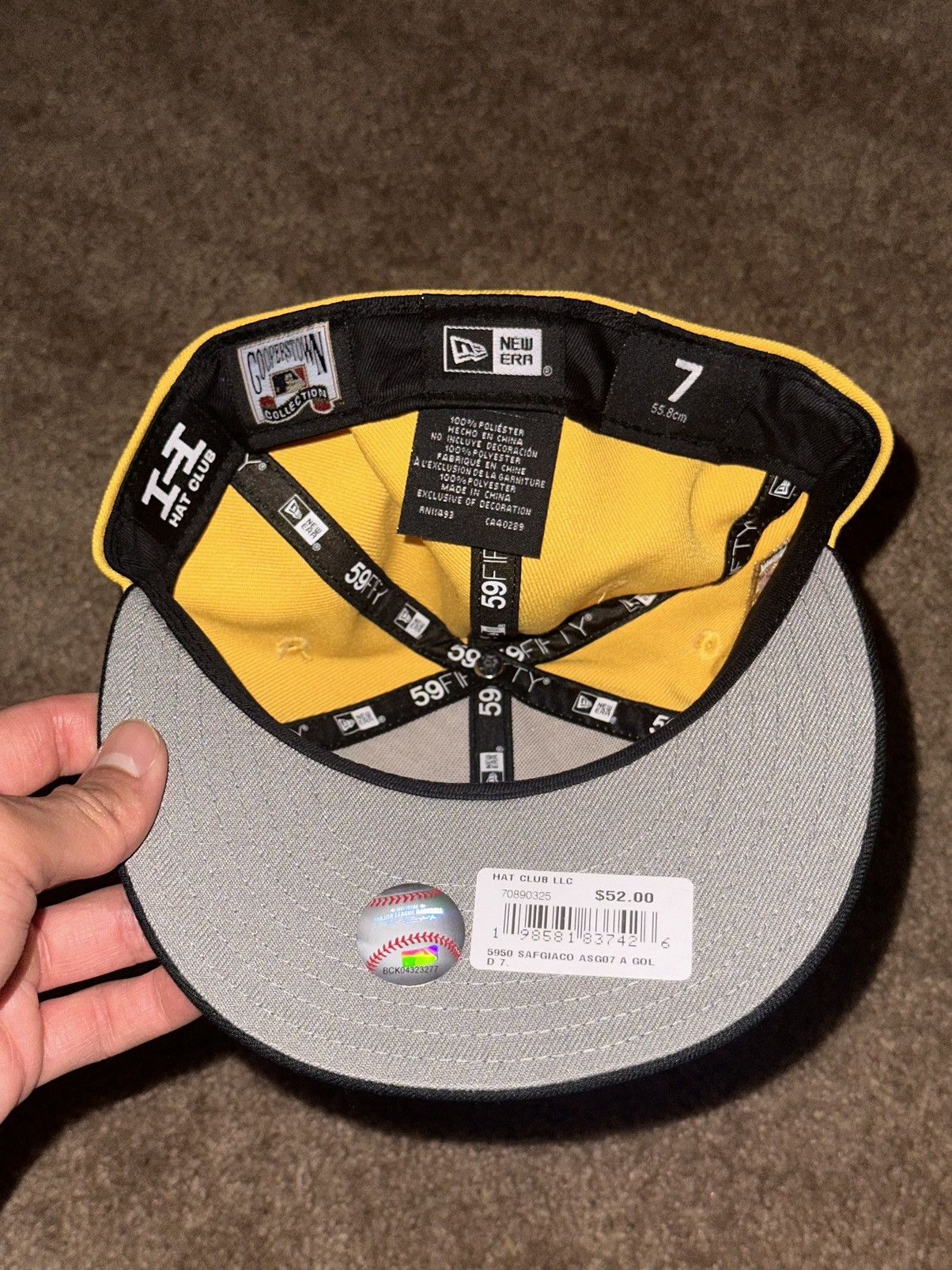 New Era HAT CLUB x Rahnni Pack SF Giants 2007 ASG Patch Size 7 Size ONE SIZE - 5 Thumbnail