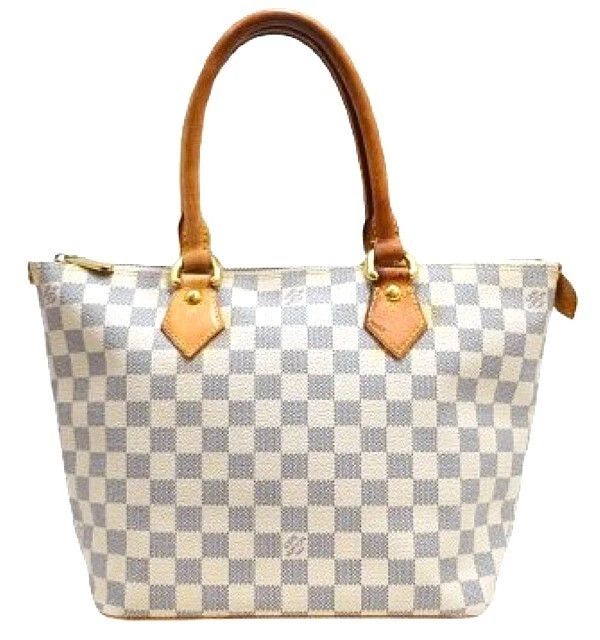Louis Vuitton Louis Vuitton Saleya PM Damier Azur Canvas Tote Bag N51186 Size ONE SIZE - 1 Thumbnail
