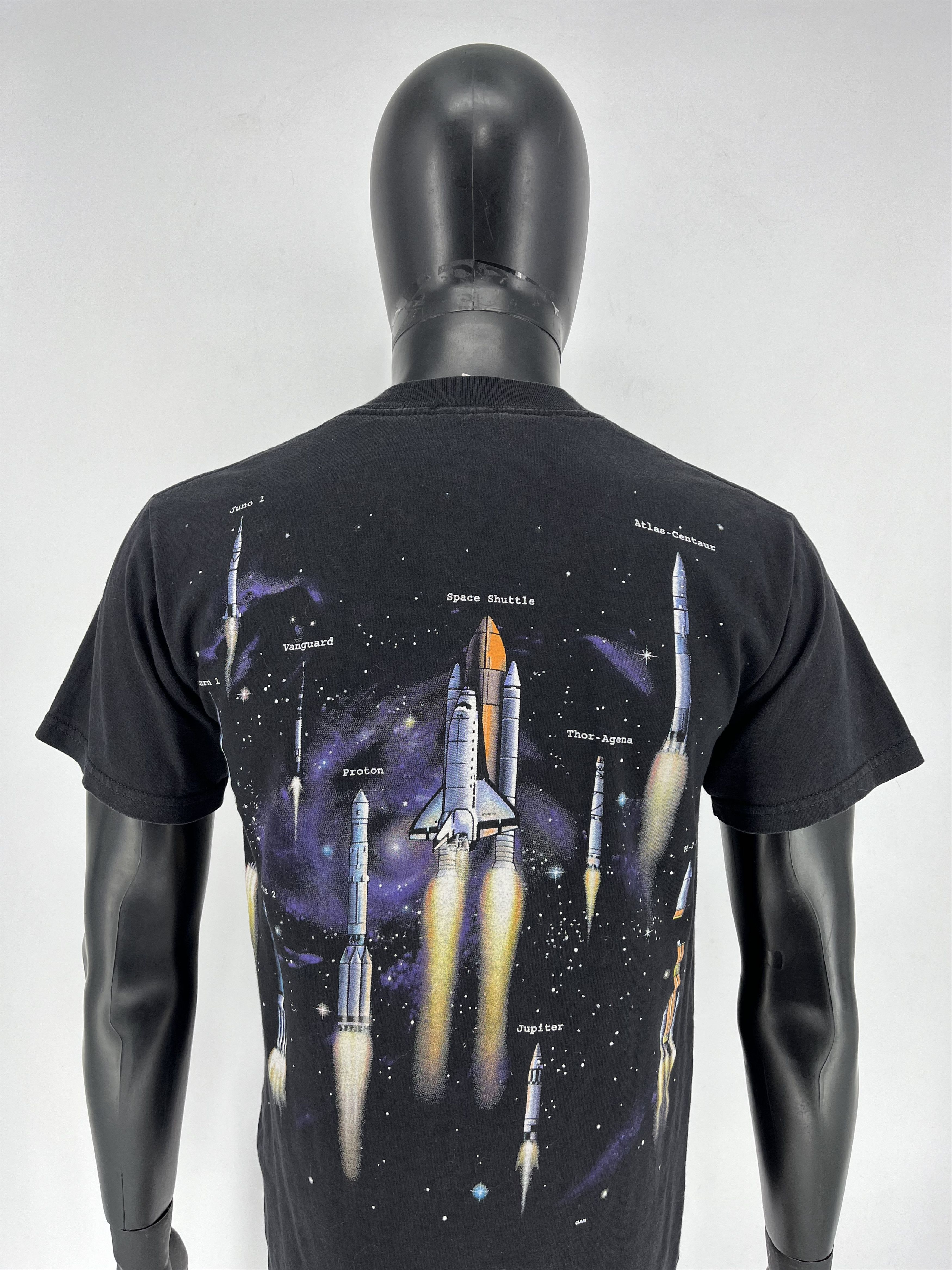 Vintage Vintage Art Unlimited NASA Space World of Rocketry Size US S / EU 44-46 / 1 - 11 Thumbnail