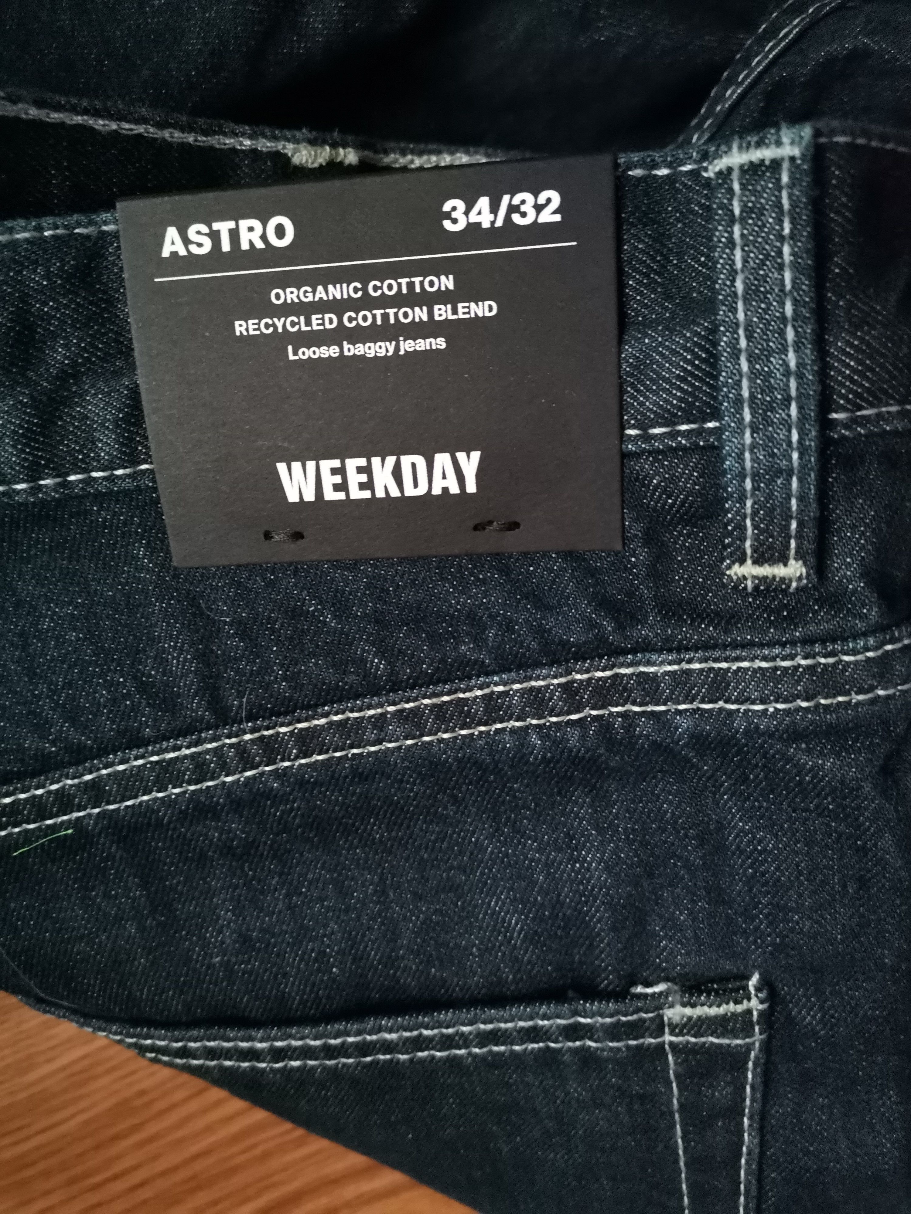 Weekday Weekday Astro Jeans Size US 34 / EU 50 - 4 Thumbnail