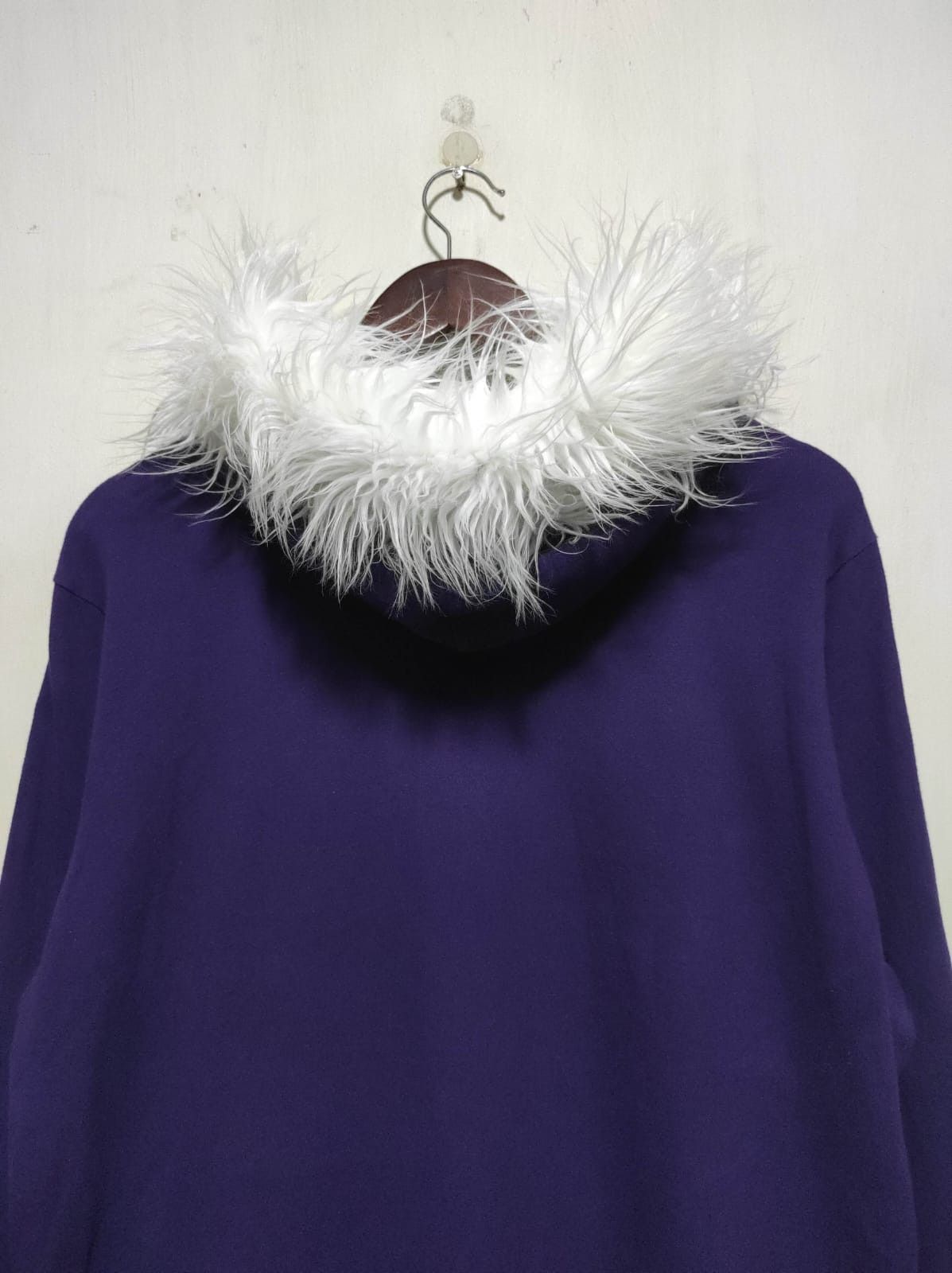 Uniqlo Uniqlo Purple zip fur hoodie ifsix LGB vkei style Size US L / EU 52-54 / 3 - 13 Thumbnail
