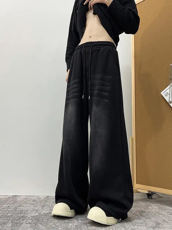 Japanese Brand Retro loose washed casual jeans Size US 32 / EU 48 - 2 Thumbnail