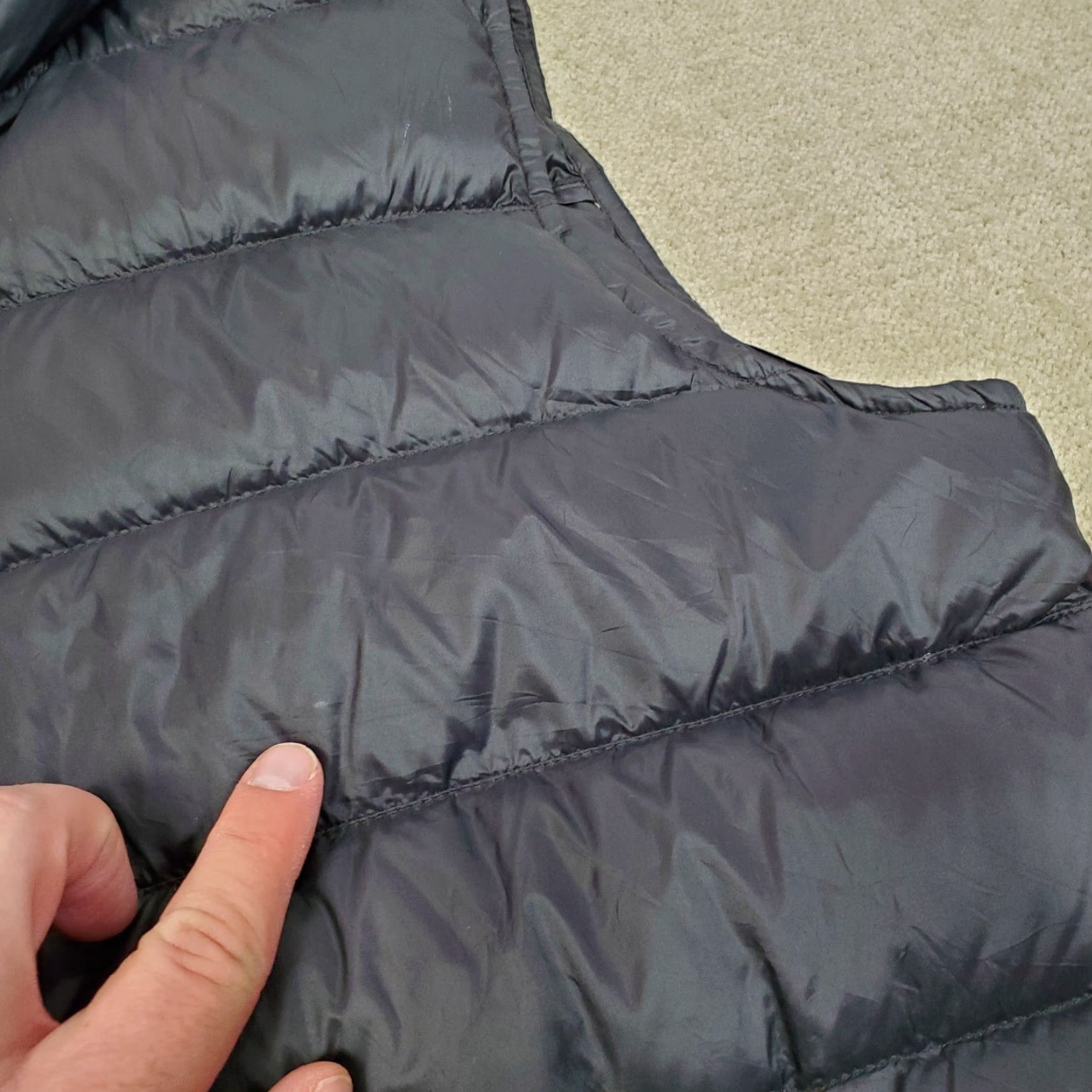 Eddie Bauer Eddie Bauer Vest Womens Medium Black Puffer Down Quilted Coat Windbreaker Jacket Size M / US 6-8 / IT 42-44 - 4 Thumbnail