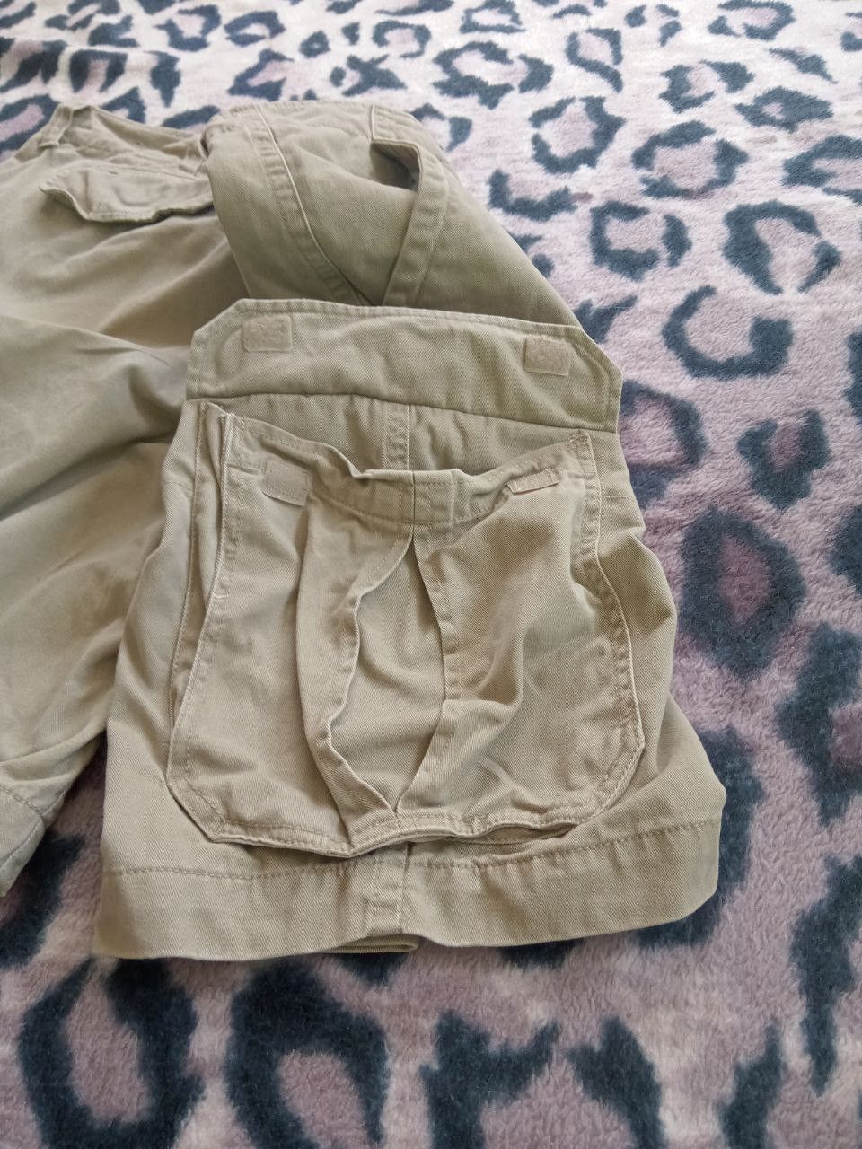 Faded Glory Faded Glory Sand Khaki Cargo Mens Shorts Size US 40 / EU 56 - 7 Thumbnail
