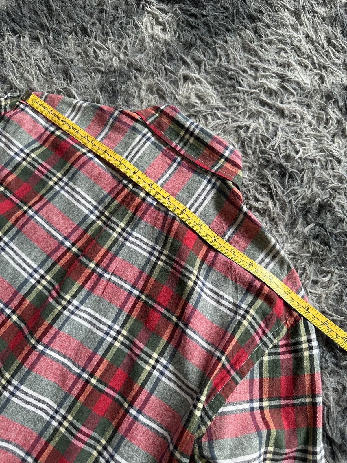 Aspesi 00's Aspesi plaid button up shirt Size US M / EU 48-50 / 2 - 11 Thumbnail