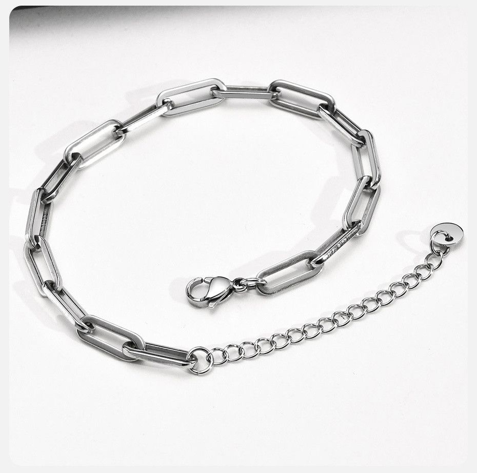 Jewelry 5mm Chain Bracelet Size ONE SIZE - 4 Thumbnail