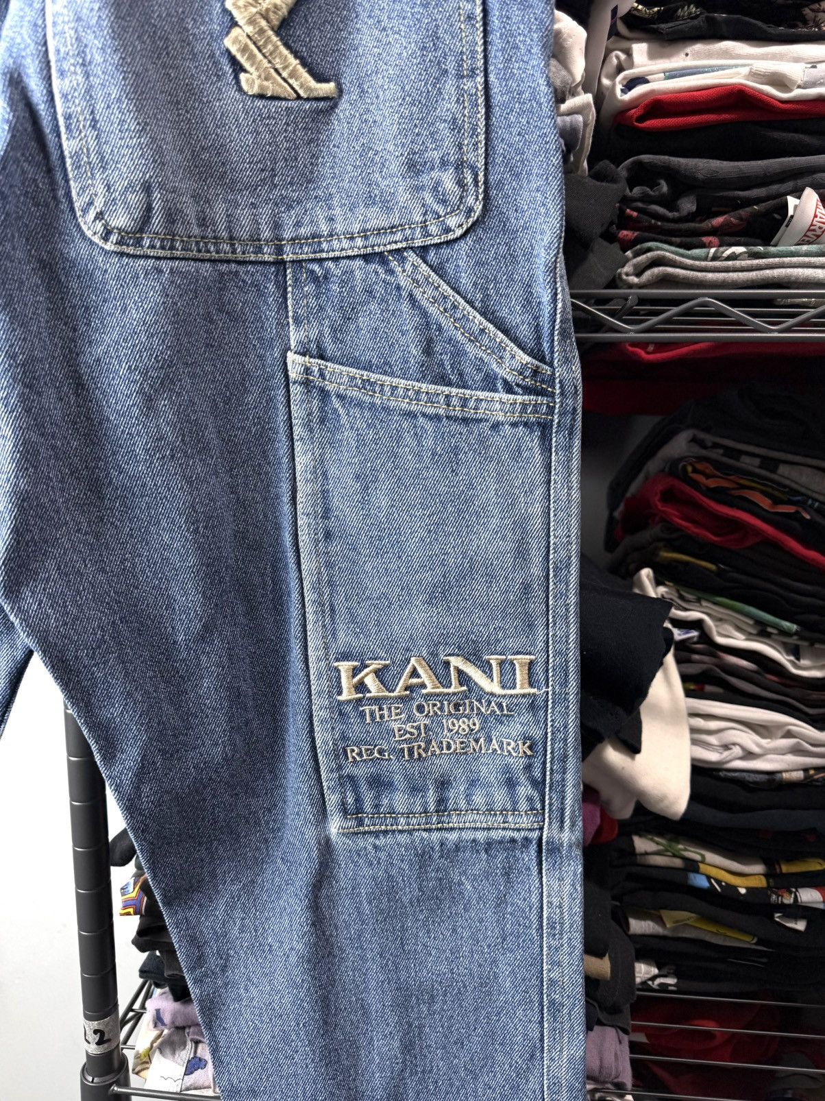 Karl Kani Vintage Karl Kani Denim Pants Rap Hip Hop Style Size US 30 / EU 46 - 7 Thumbnail