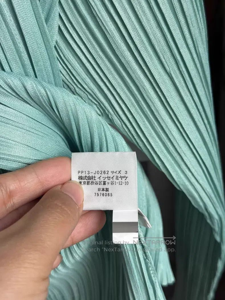 Issey Miyake Issey Miyake Mint Soft Cardigan Size L / US 10 / IT 46 - 7 Thumbnail