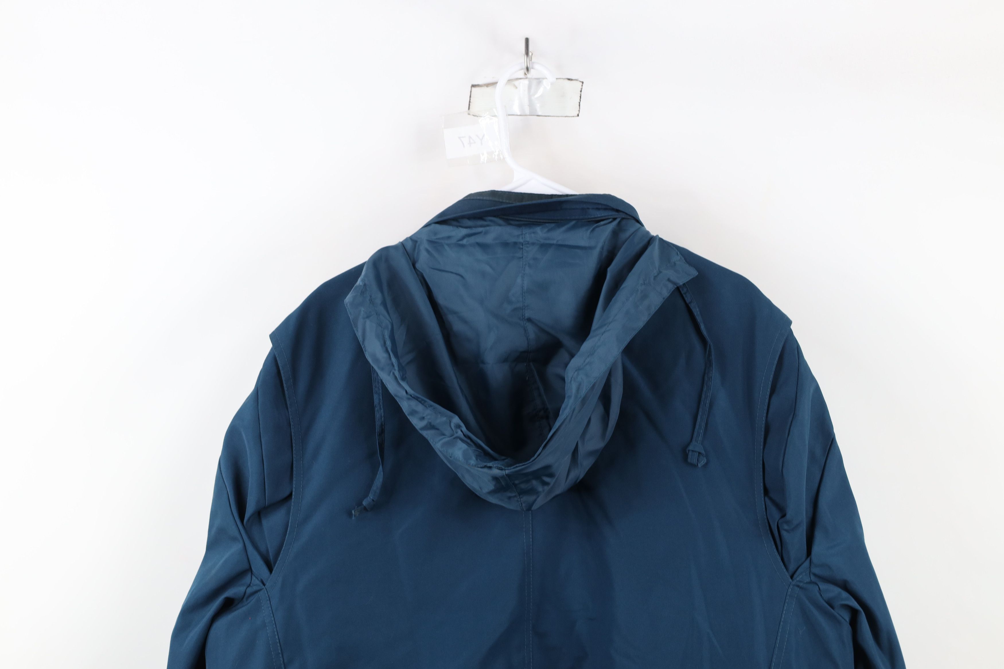 Vintage Vintage 90s Streetwear Lined Full Zip Hooded Bomber Jacket Size US XXL / EU 58 / 5 - 16 Thumbnail