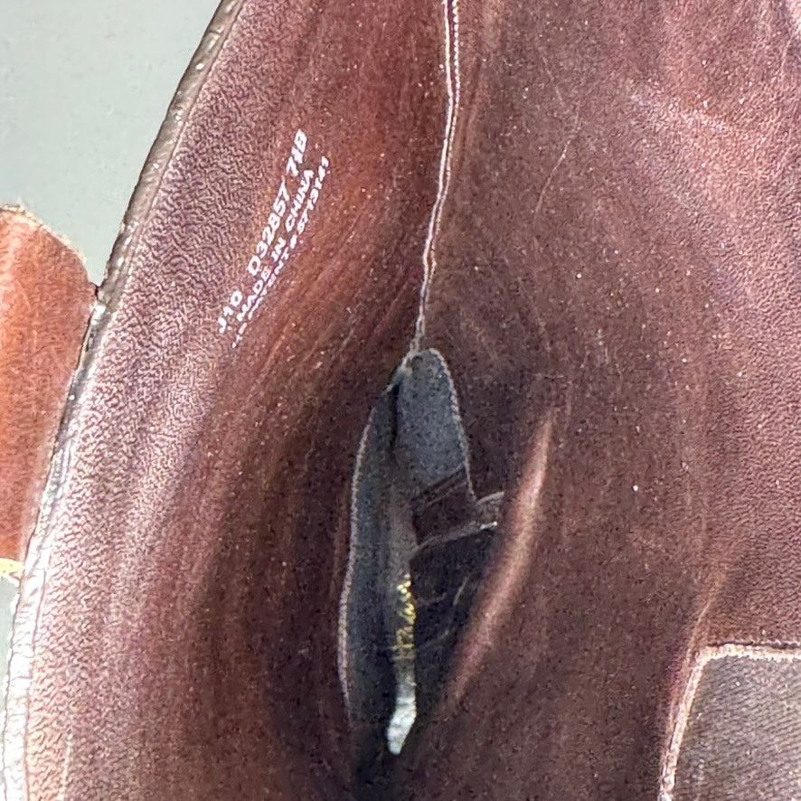 Cole Haan Cole Haan Brown Nubuck Leather Riding Boots Womens Sz 7.5 B Size US 7.5 / IT 37.5 - 11 Thumbnail