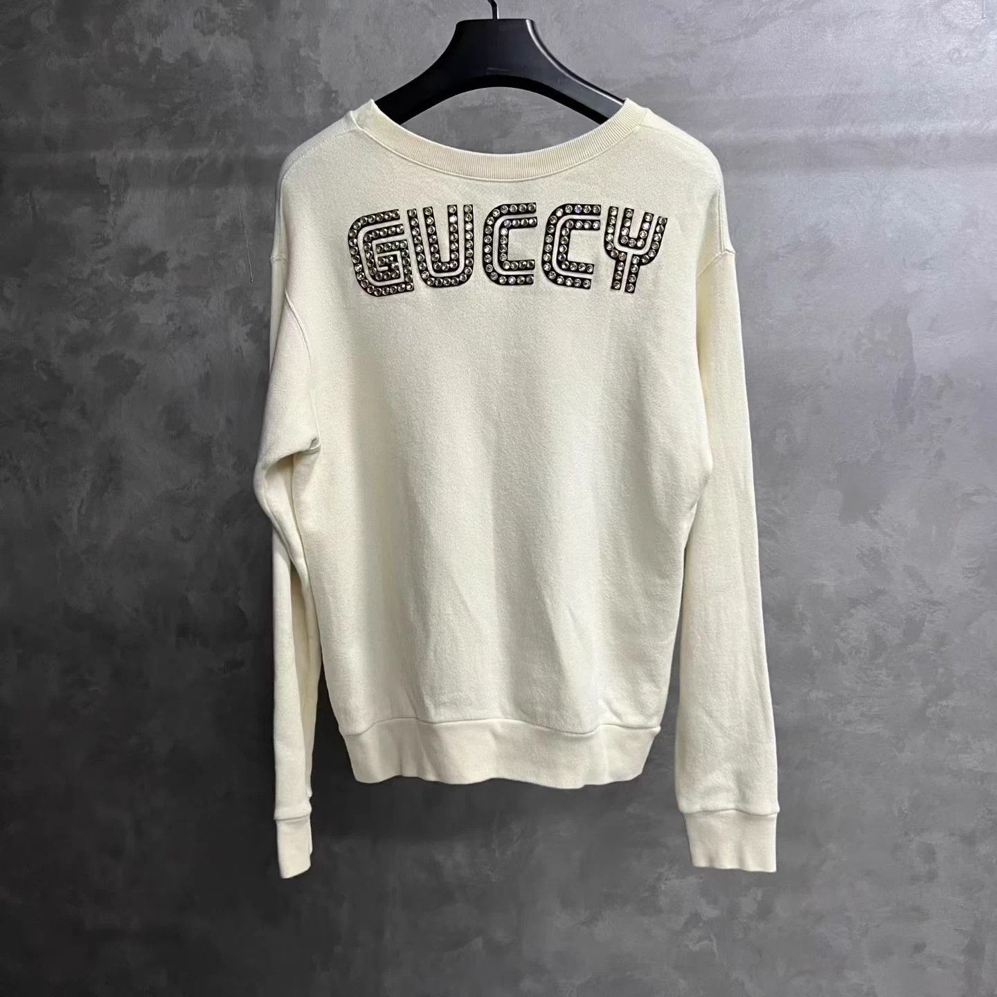 Gucci Gucci Beige GG Animal Print Long Sleeve Sweatshirt XS Size XS / US 0-2 / IT 36-38 - 2 Thumbnail