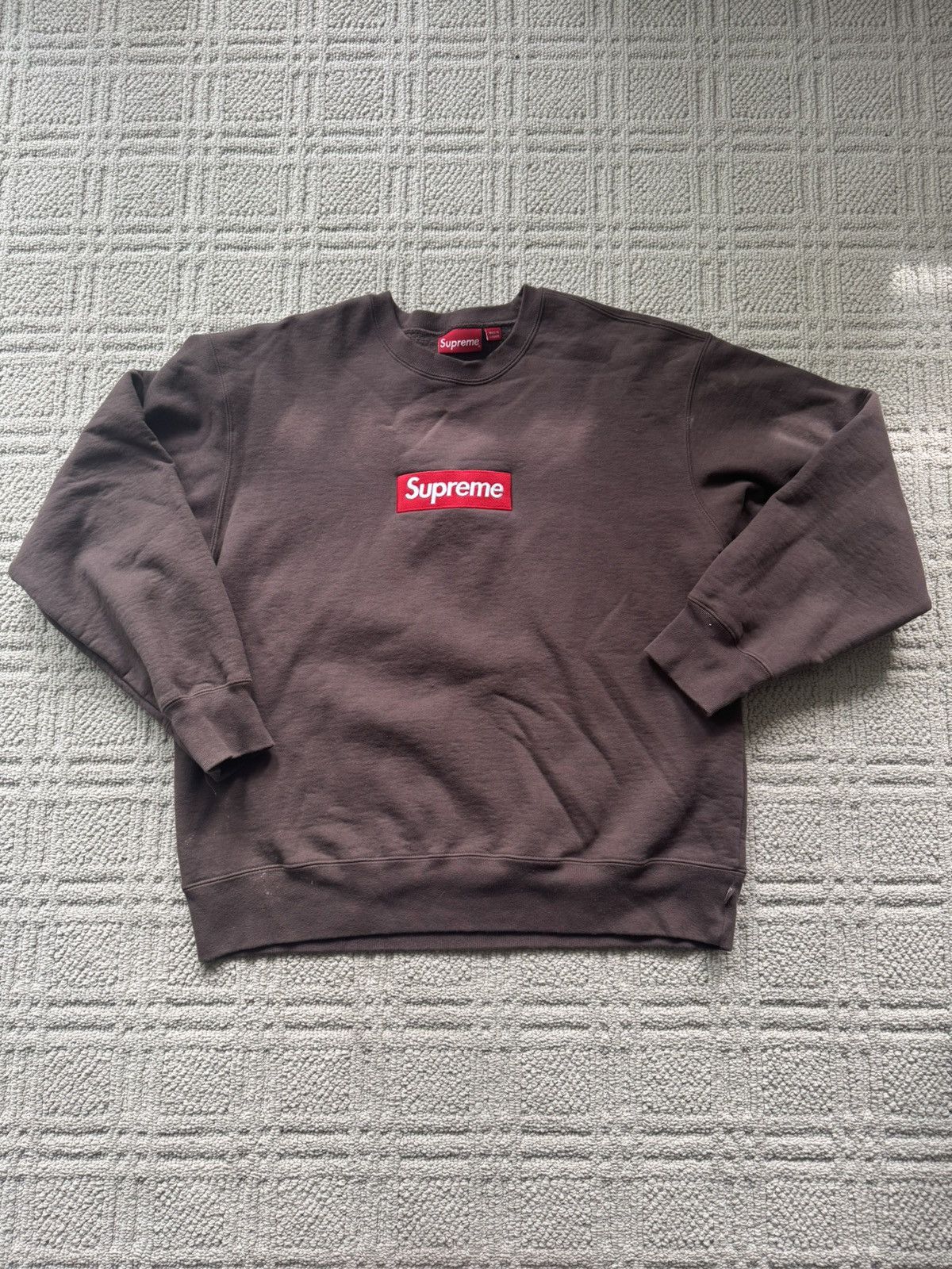 Supreme Supreme Box Logo Crewneck Size US L / EU 52-54 / 3 - 1 Thumbnail